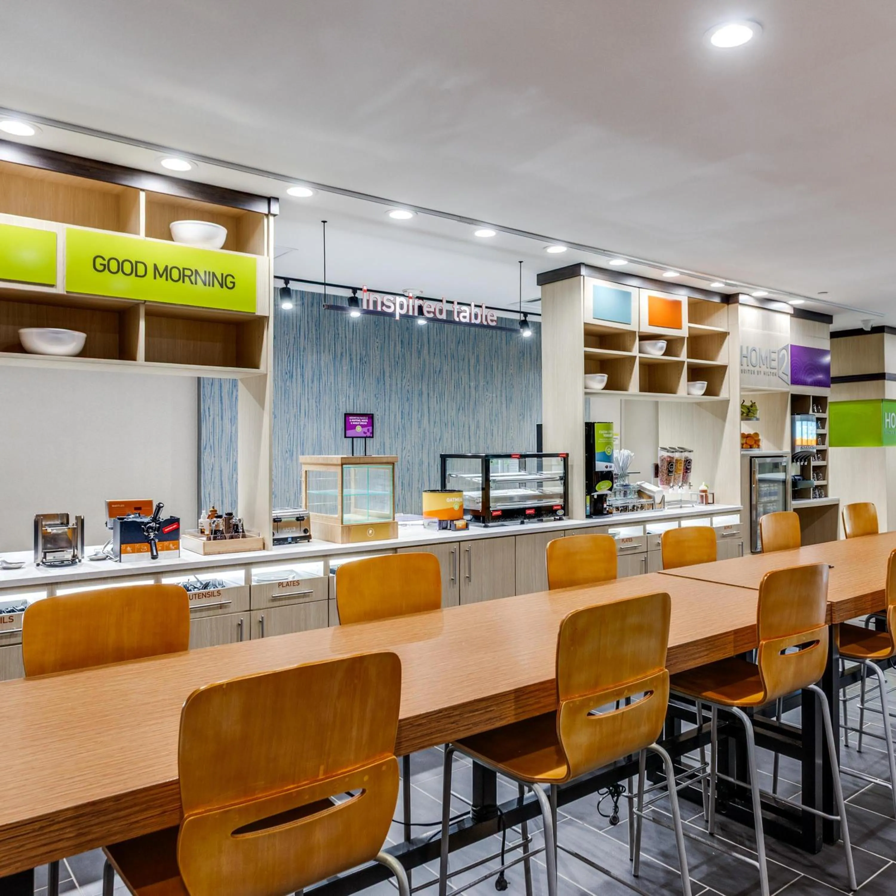 Breakfast in Home2 Suites By Hilton Fort Worth Arlington West