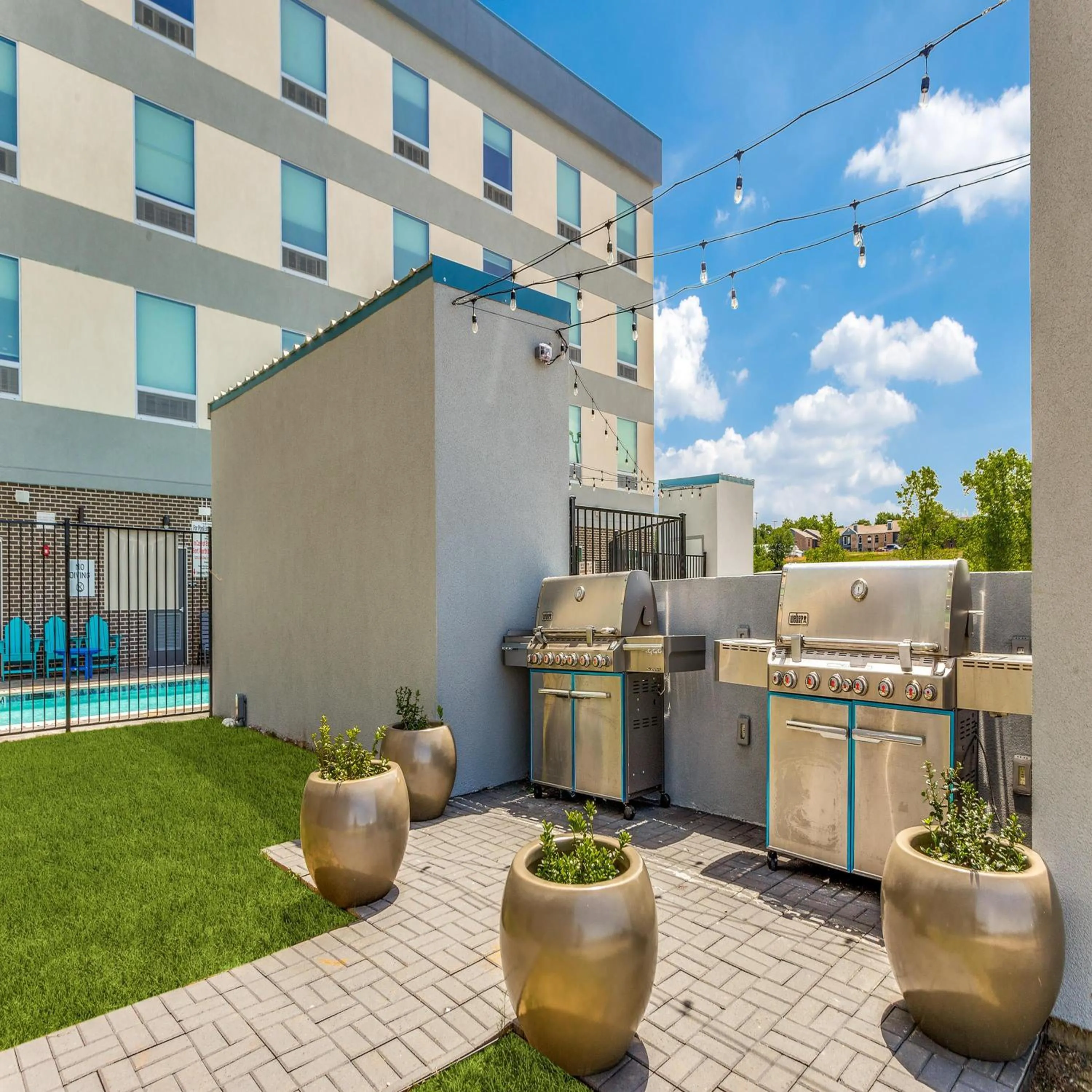 Patio in Home2 Suites By Hilton Fort Worth Arlington West