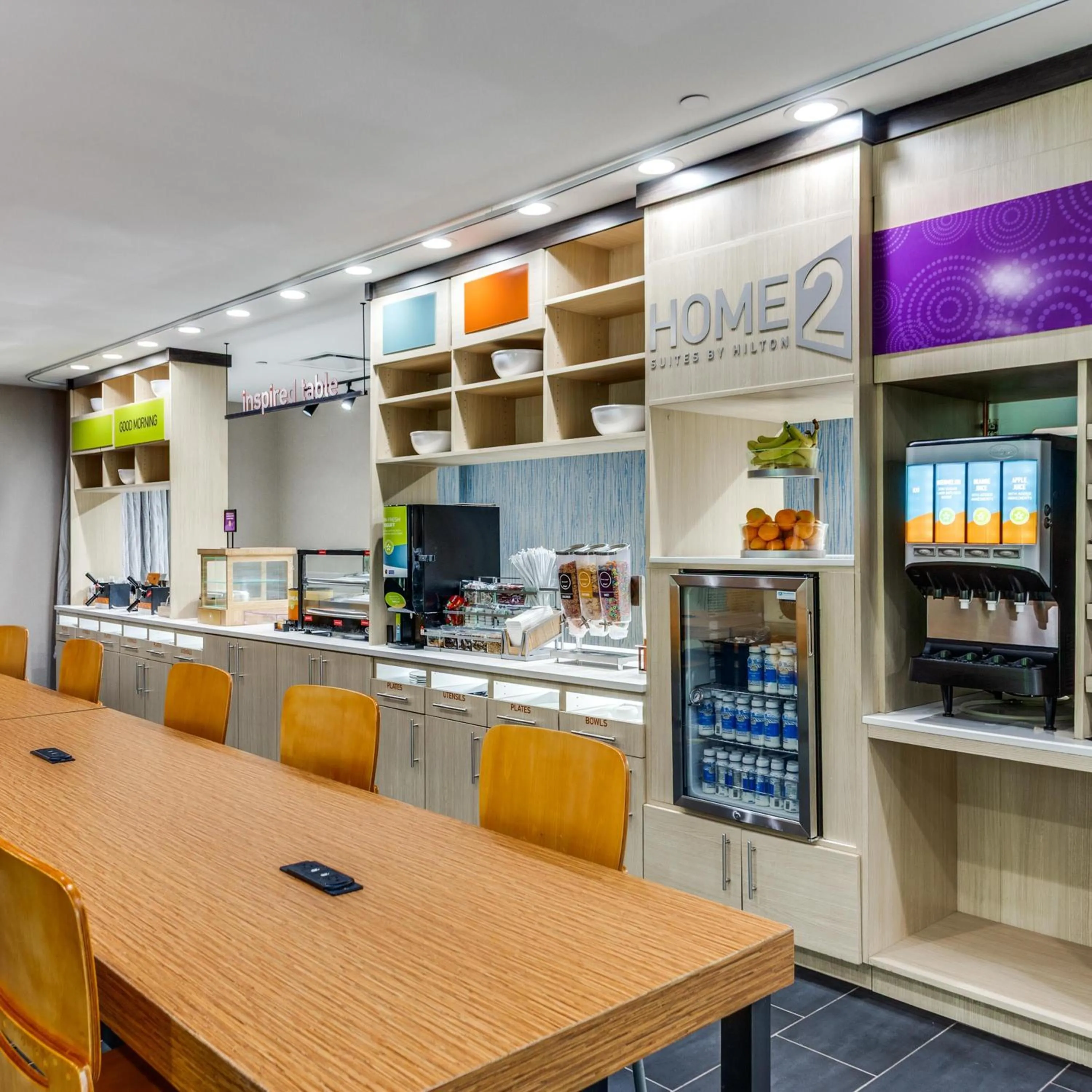 Breakfast in Home2 Suites By Hilton Fort Worth Arlington West