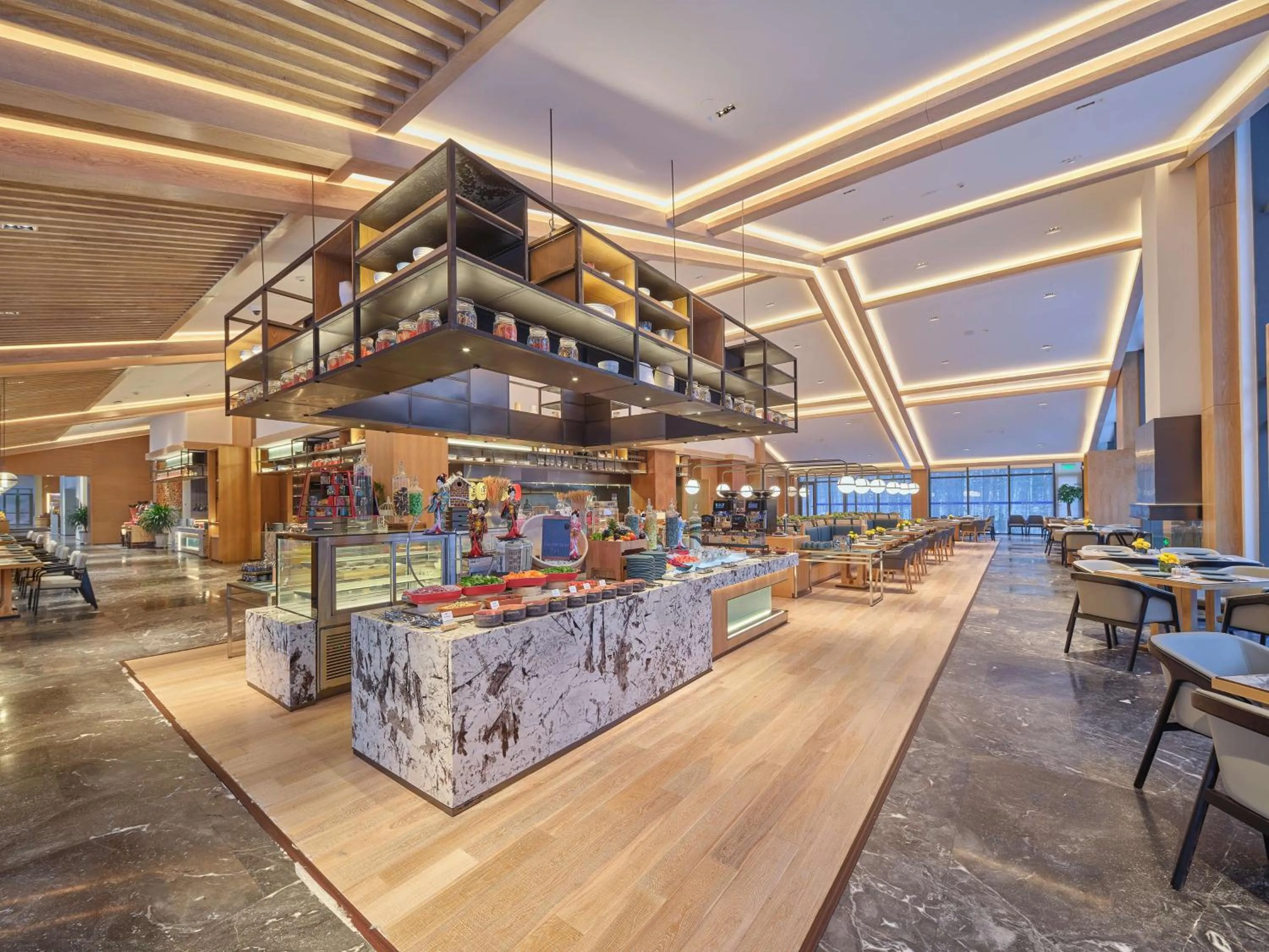 Restaurant/places to eat in DoubleTree by Hilton Changbaishan Hot Spring