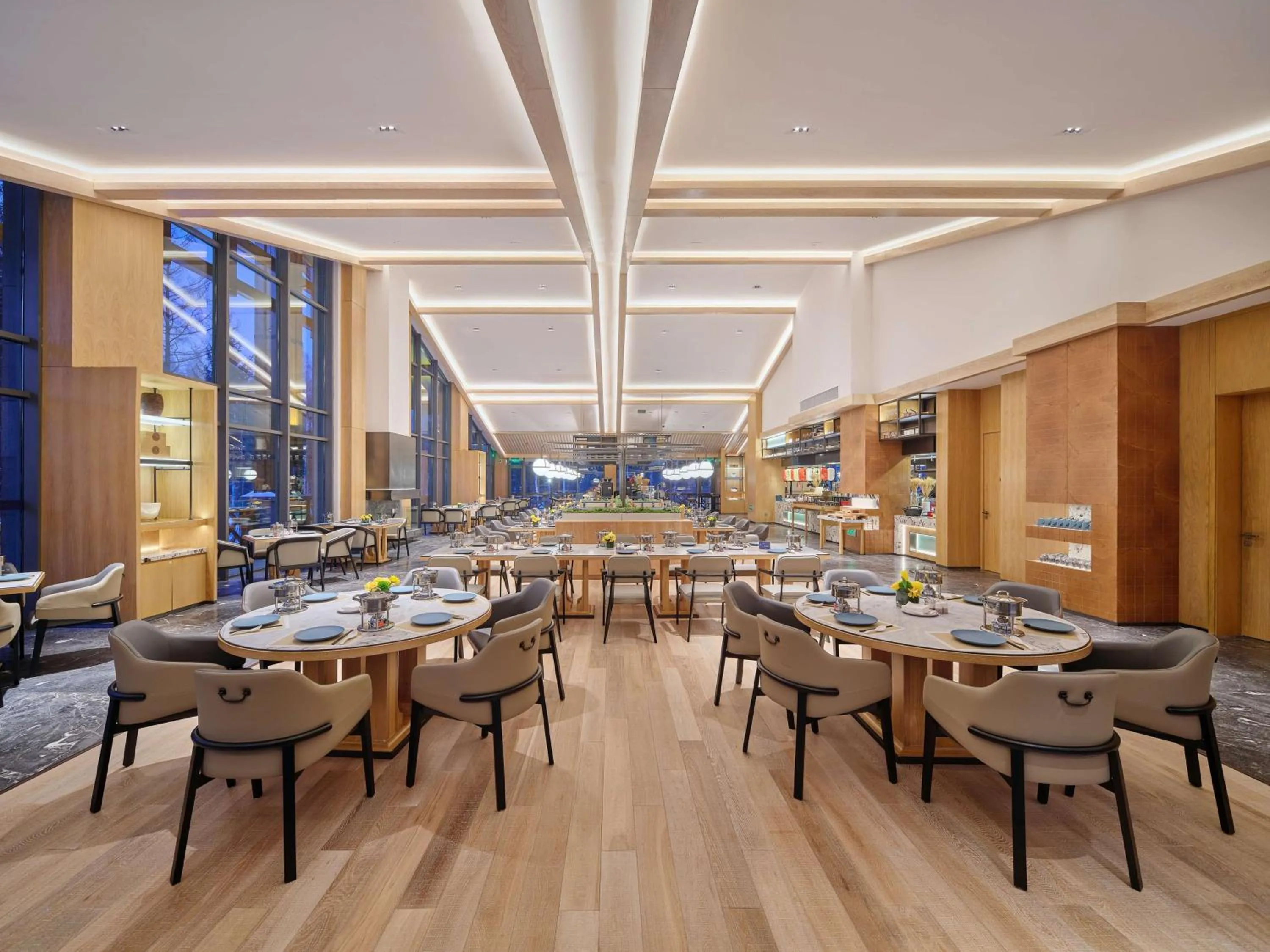 Restaurant/places to eat in DoubleTree by Hilton Changbaishan Hot Spring