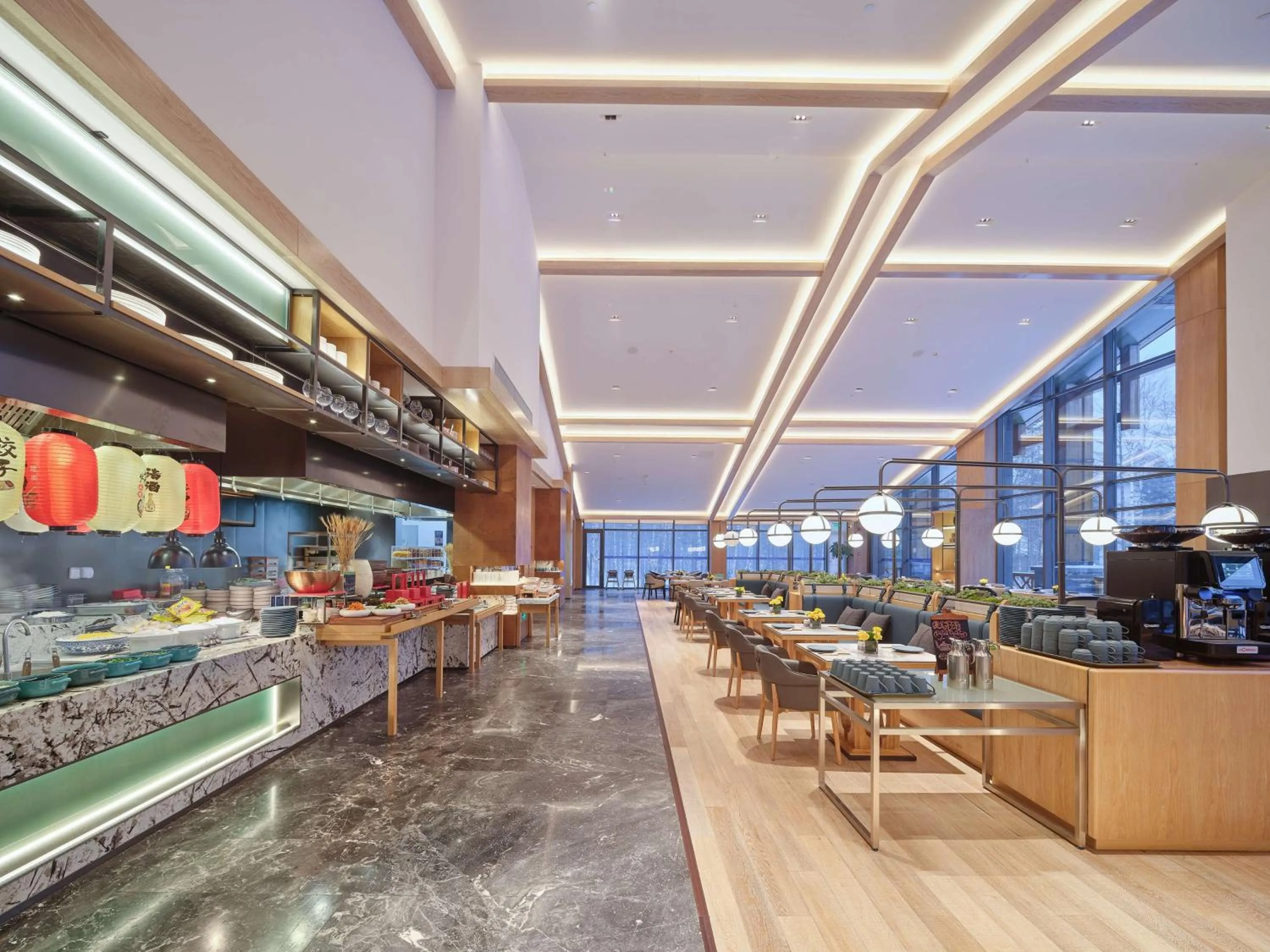 Restaurant/places to eat in DoubleTree by Hilton Changbaishan Hot Spring