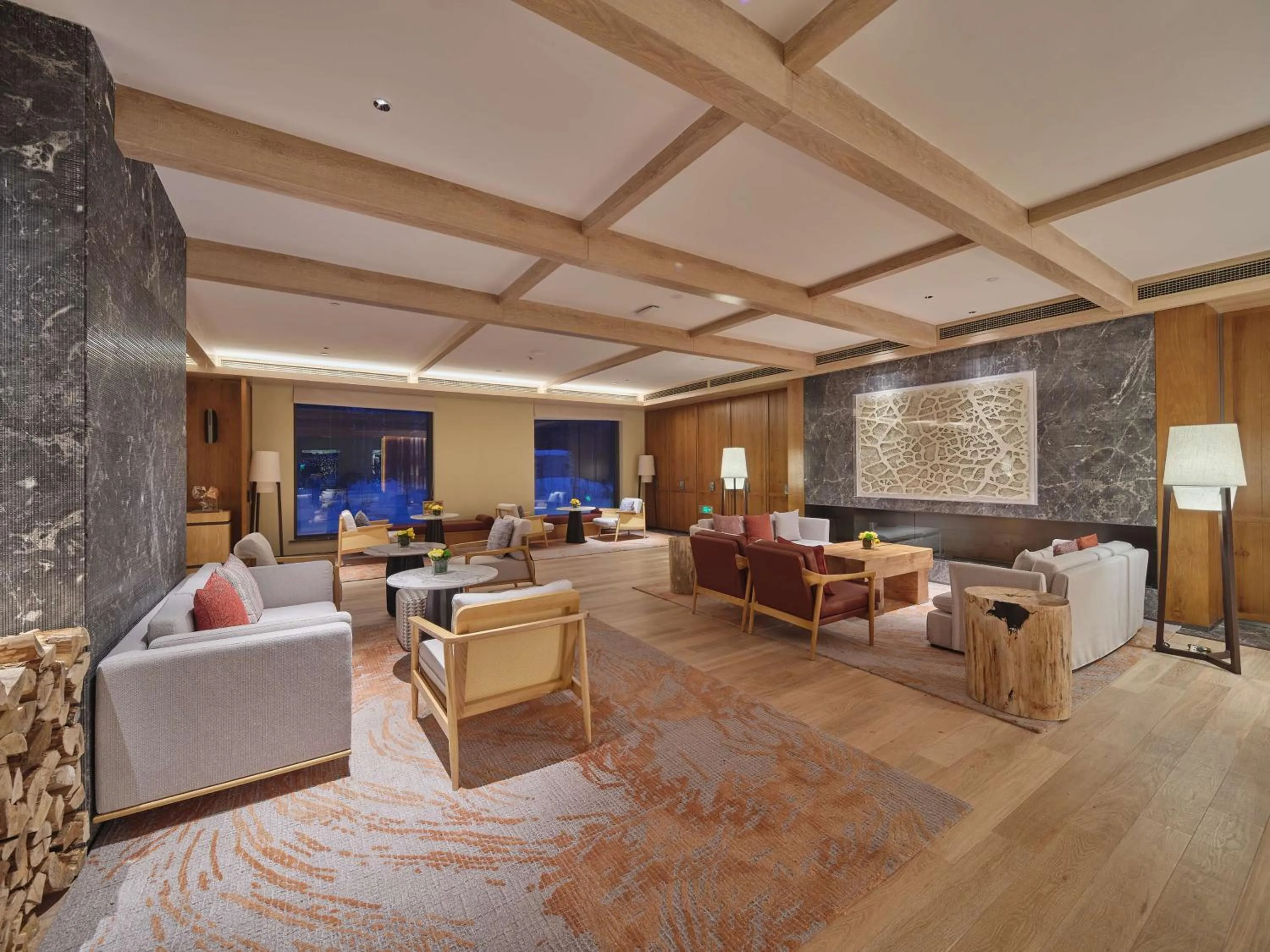 Dining area in DoubleTree by Hilton Changbaishan Hot Spring