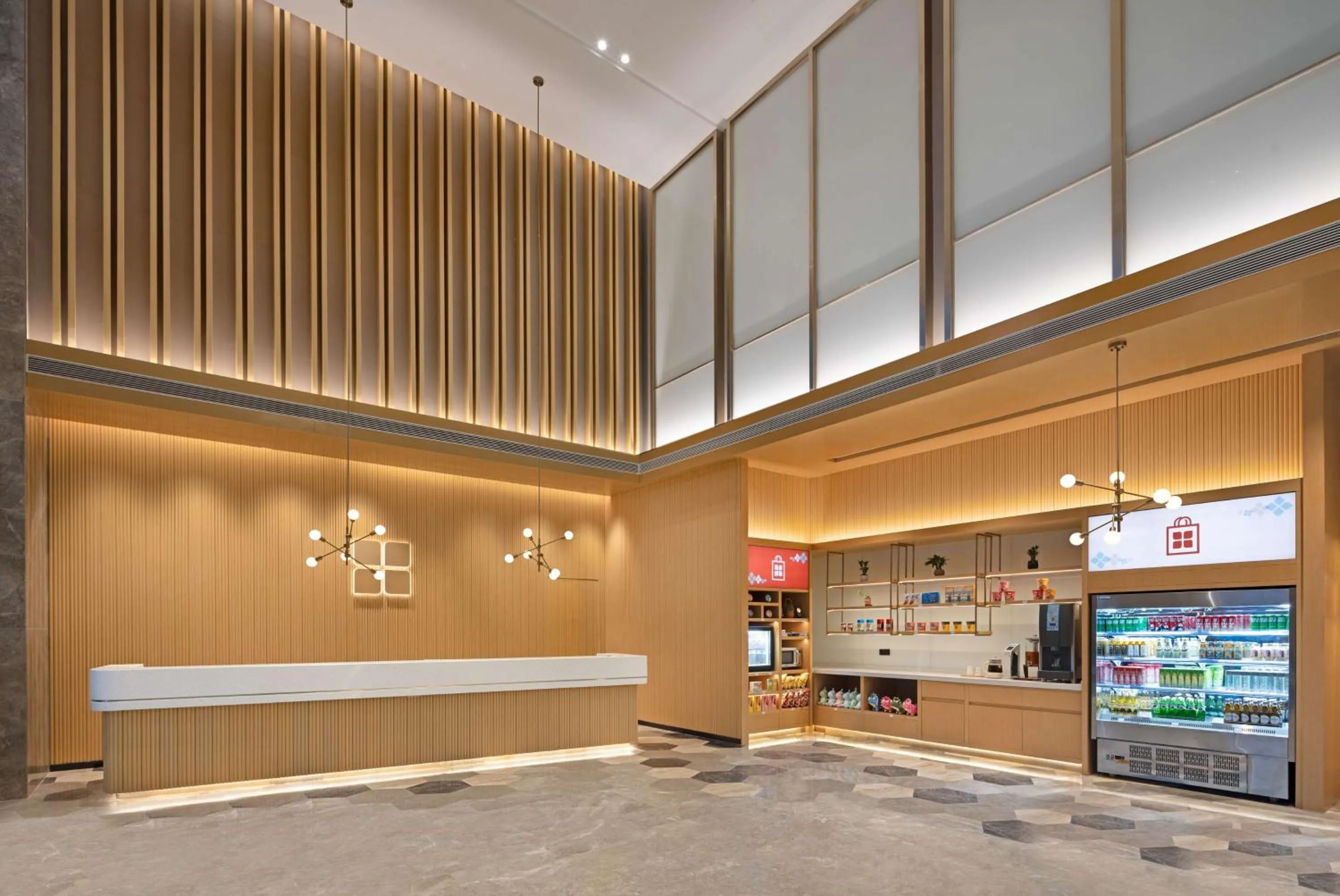 Lobby or reception in Hilton Garden Inn Zigong High-Tech Zone