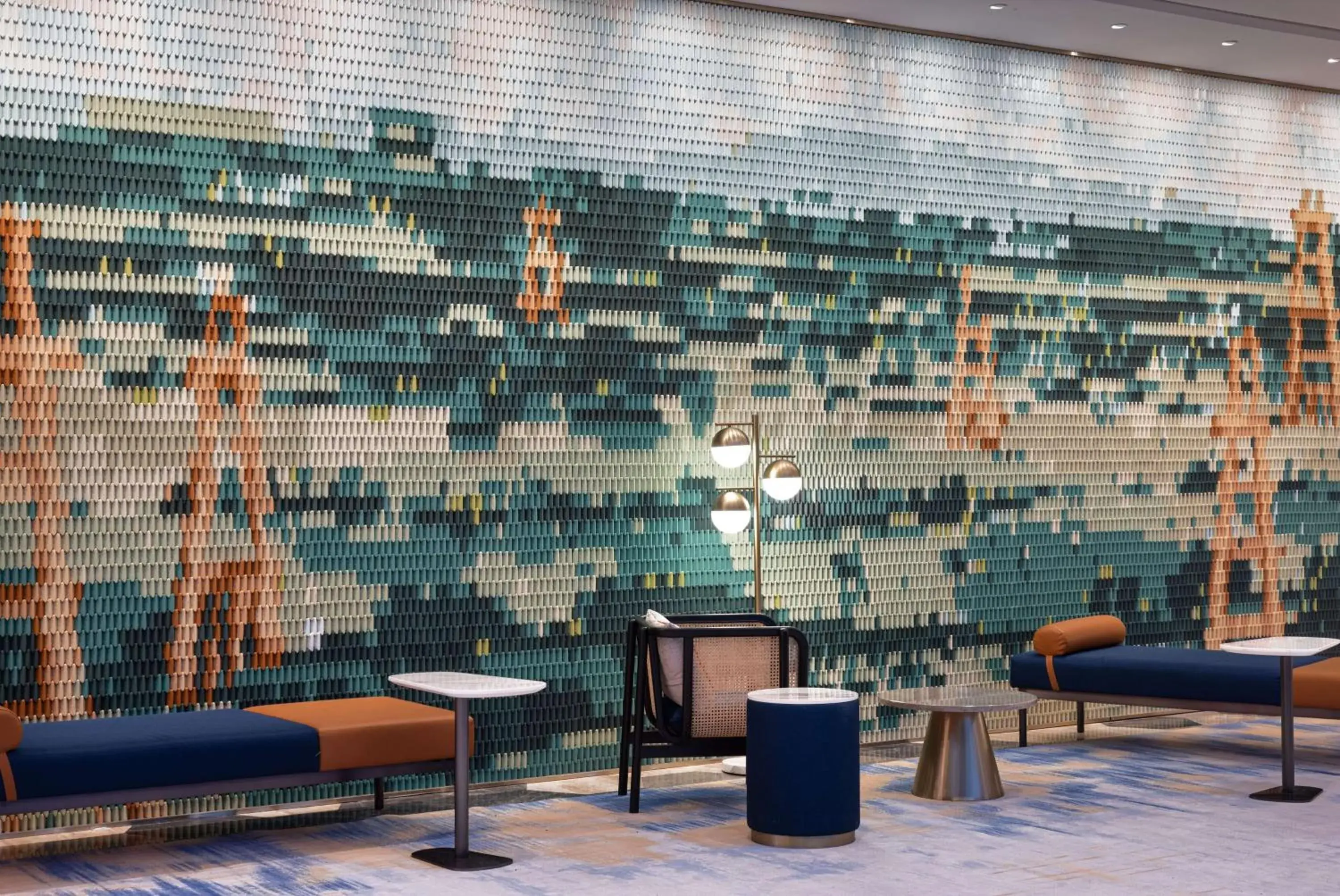 Lobby or reception in Hilton Garden Inn Zigong High-Tech Zone Lobby or reception in Hilton Garden Inn Zigong High-Tech Zone