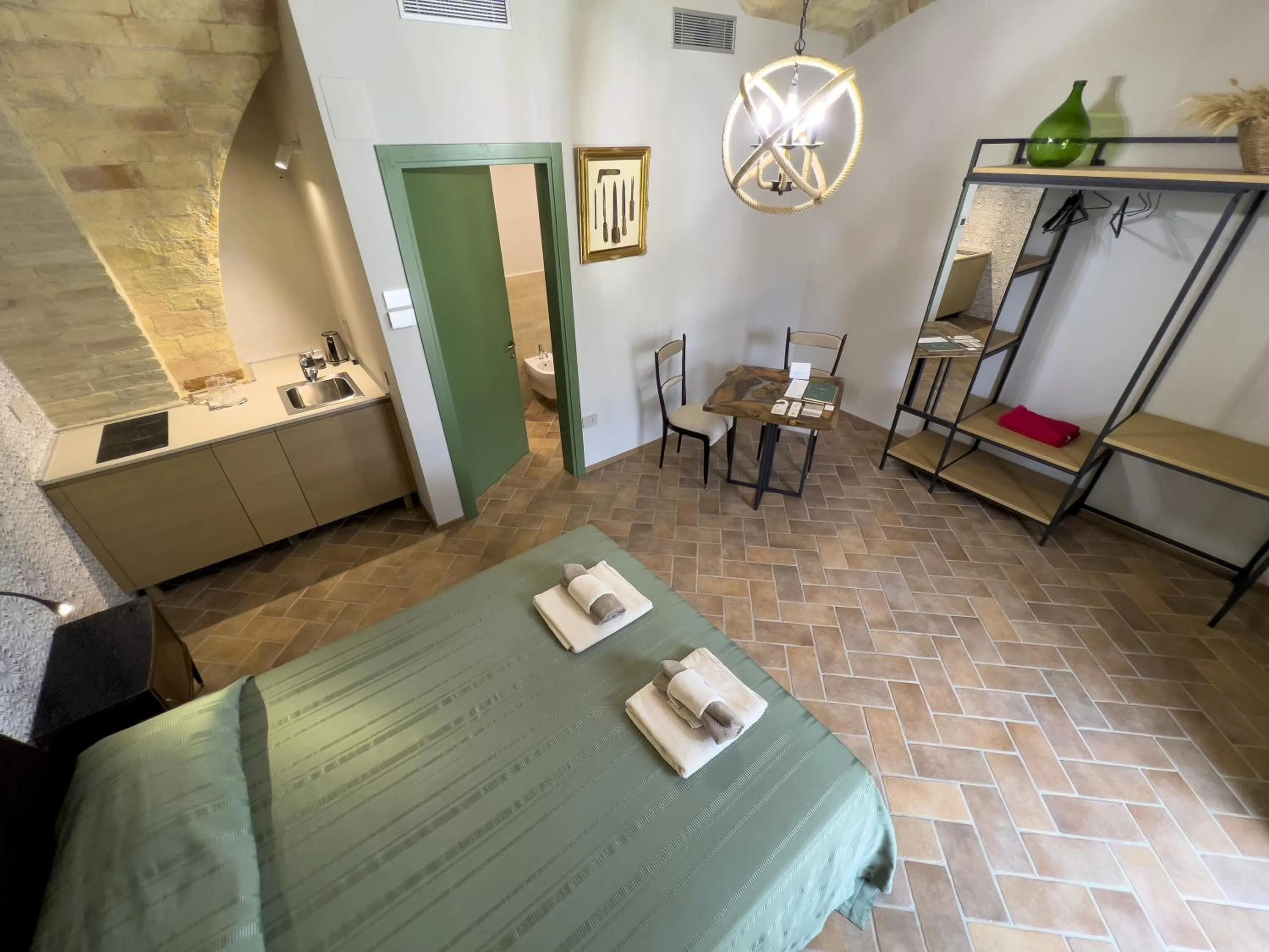 Bed in Relais Cocci Grifoni - Panoramic Wine Resort