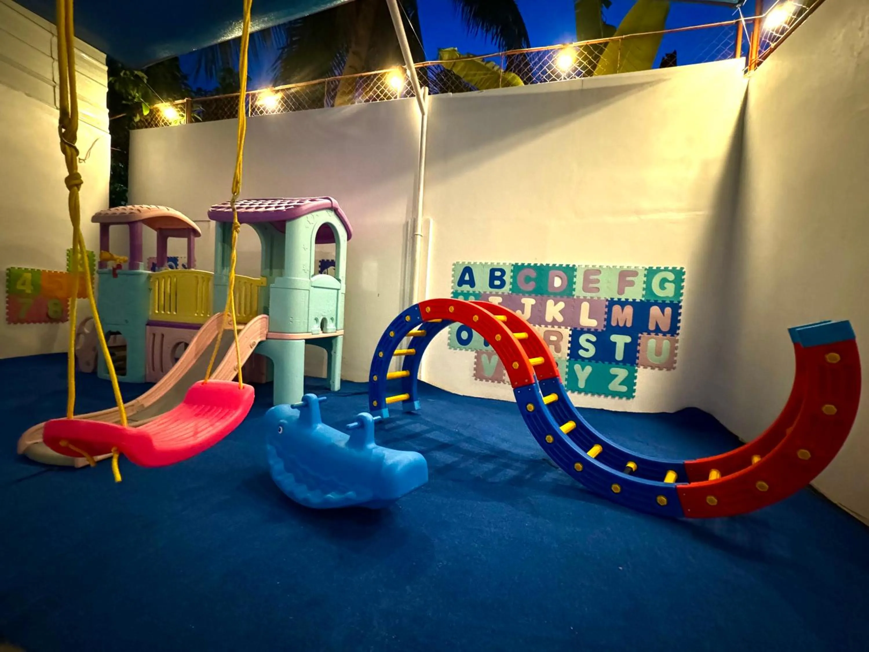 Children play ground in Issa's Haven Resort