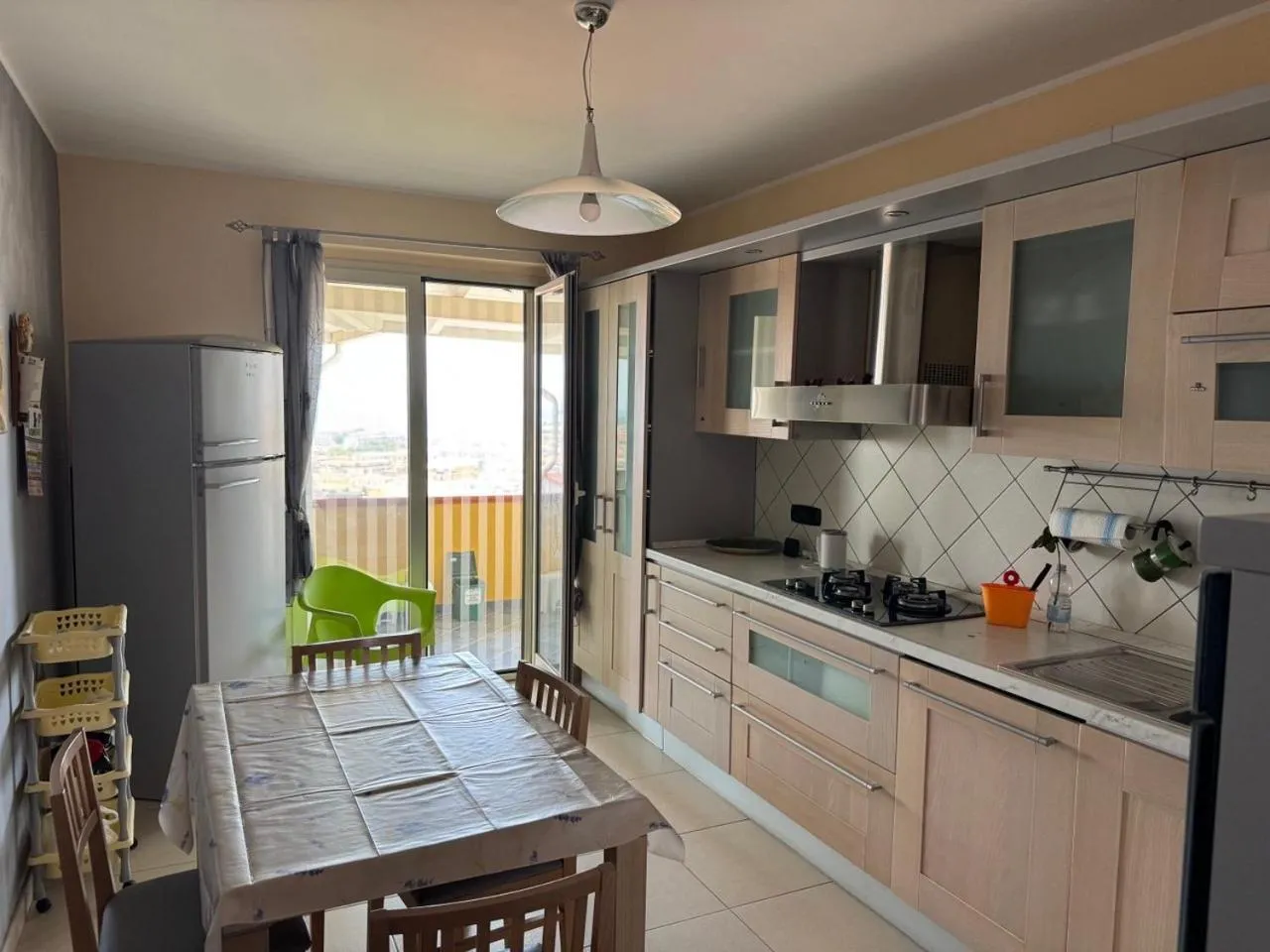 Kitchen or kitchenette in Il Belvedere Guest House