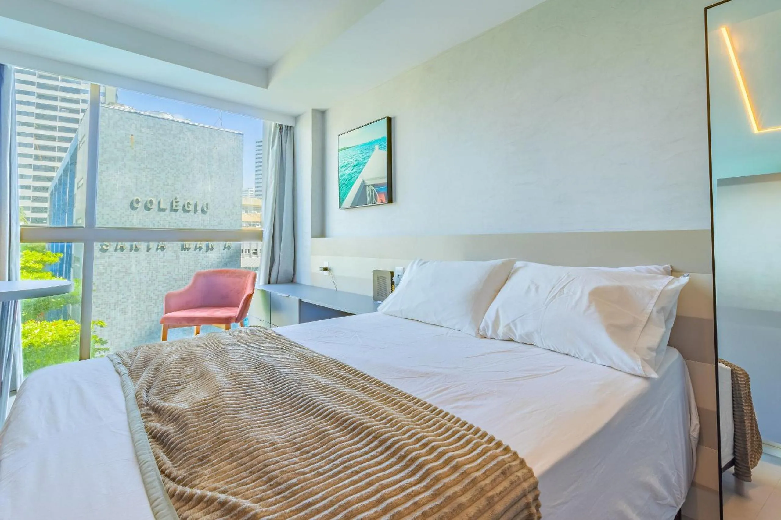 Bedroom, Bed in Rooftop.470 Recife by Carpediem