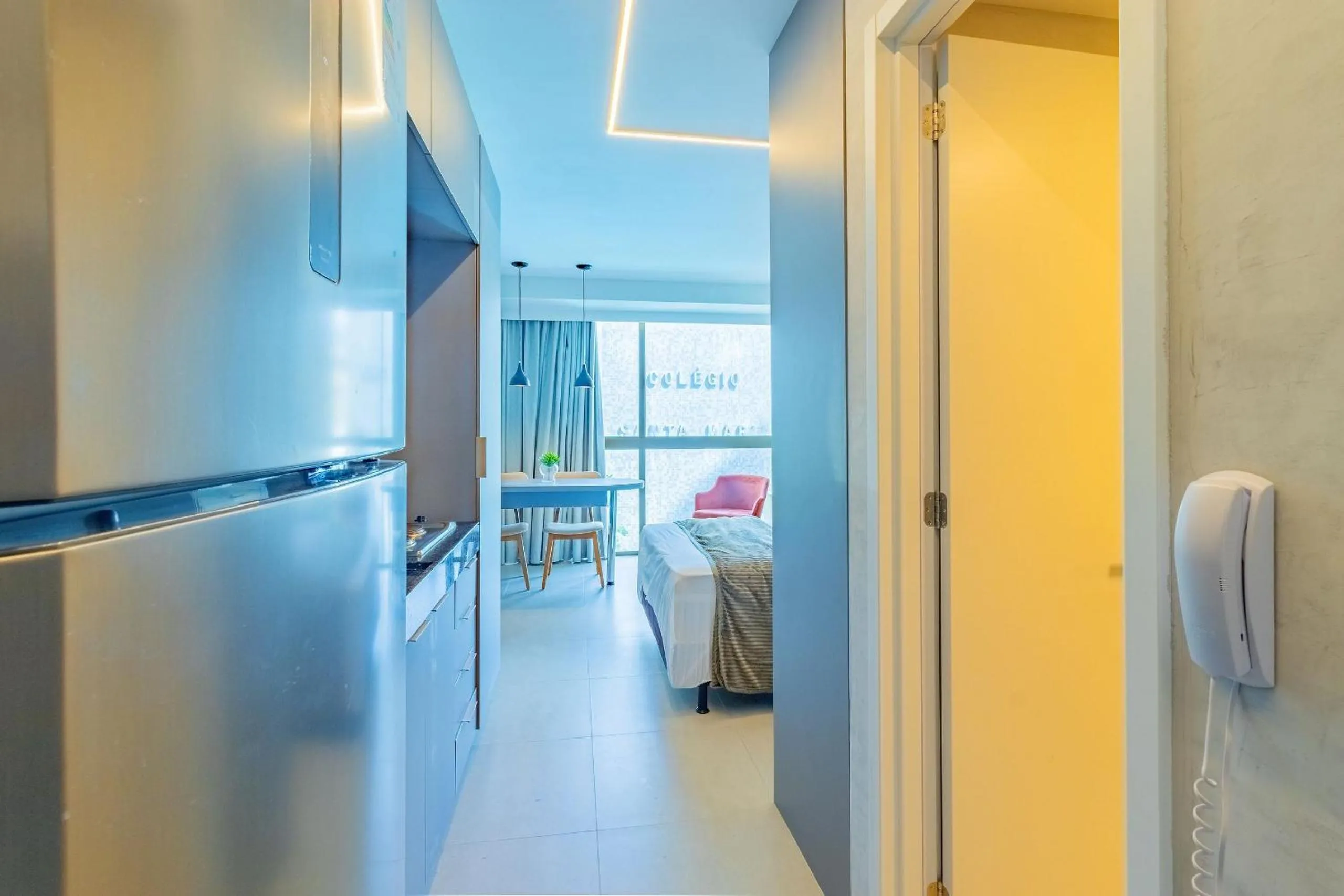 Kitchen or kitchenette, Bed in Rooftop.470 Recife by Carpediem