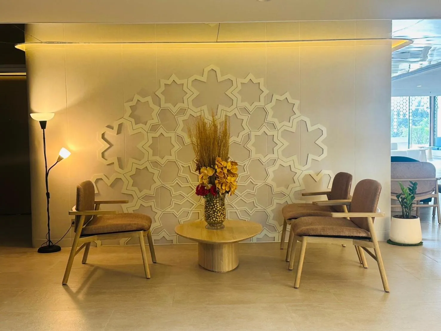 Seating area in The Yama Hotel Phuket