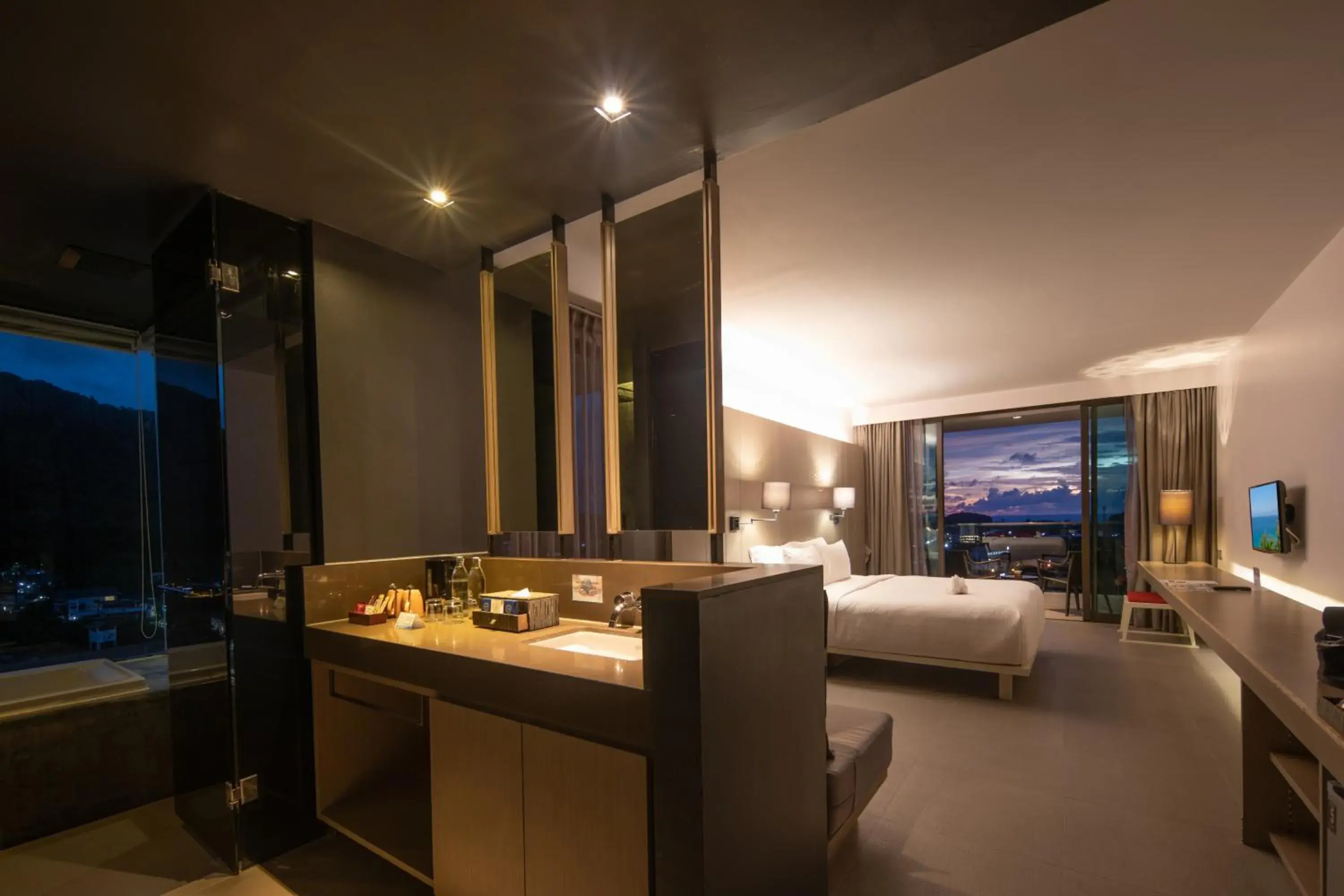 View (from property/room), Bed in The Yama Hotel Phuket View (from property/room), Bed in The Yama Hotel Phuket