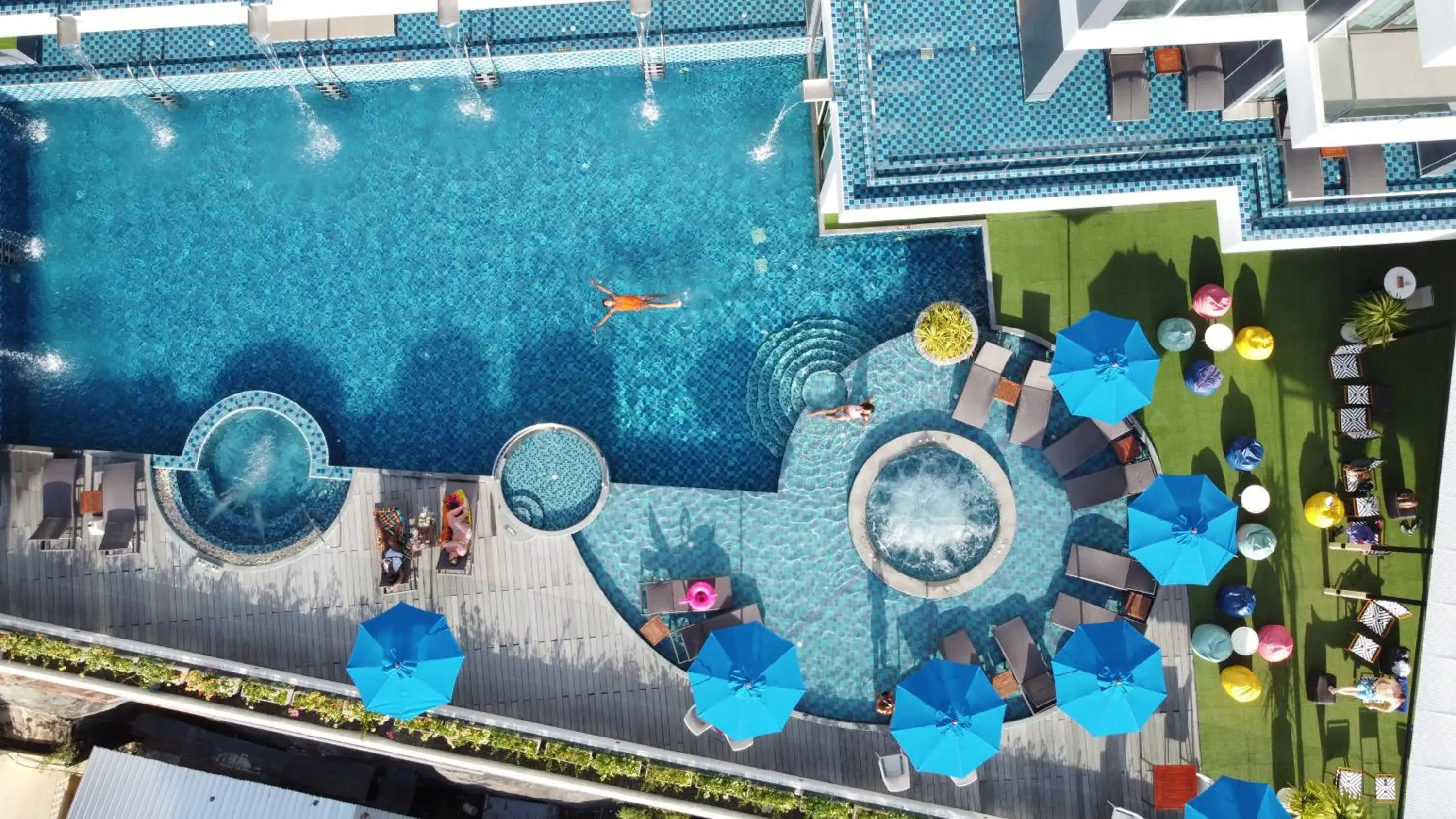 Swimming pool in The Yama Hotel Phuket Swimming pool in The Yama Hotel Phuket