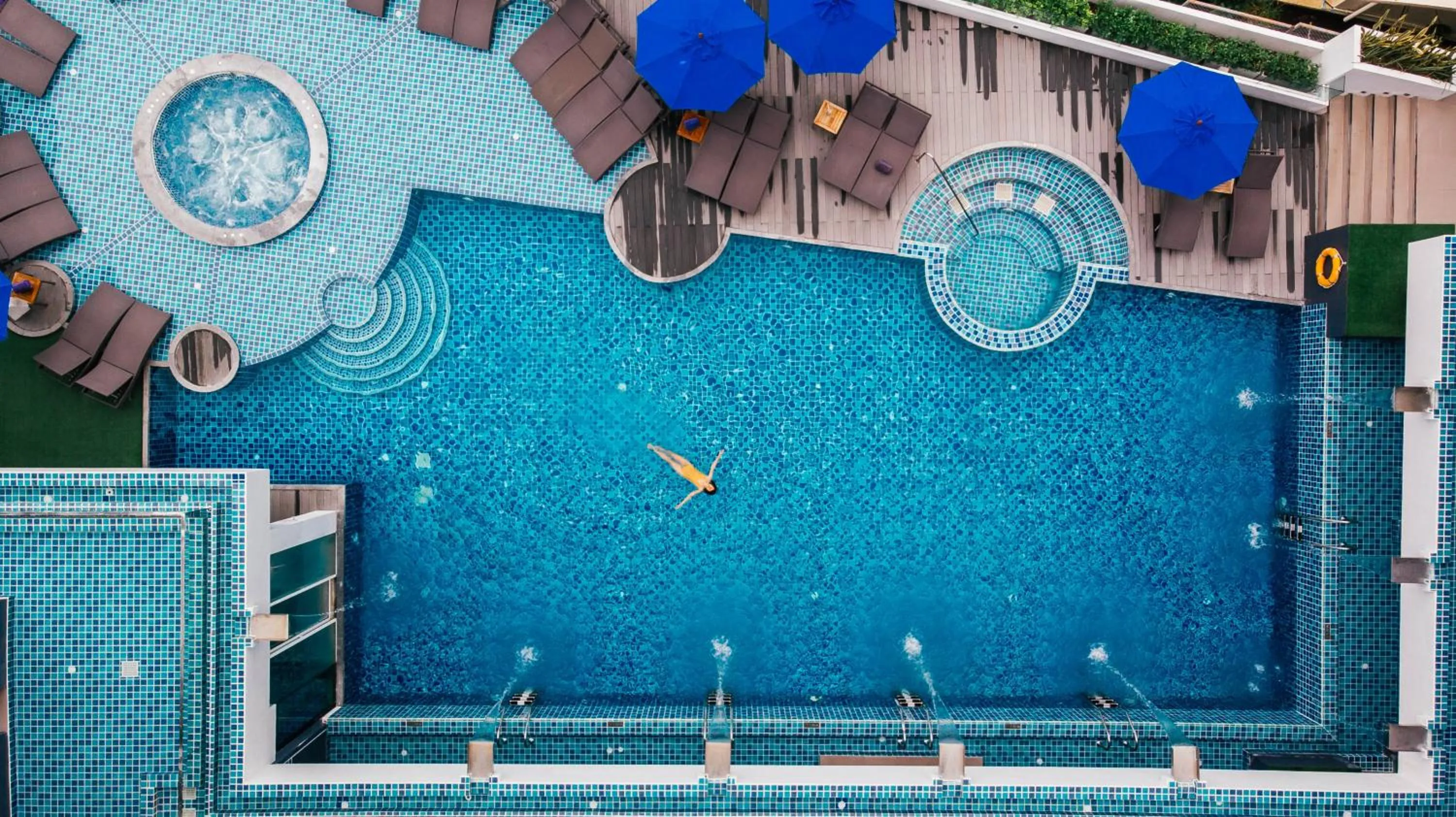 Swimming pool in The Yama Hotel Phuket