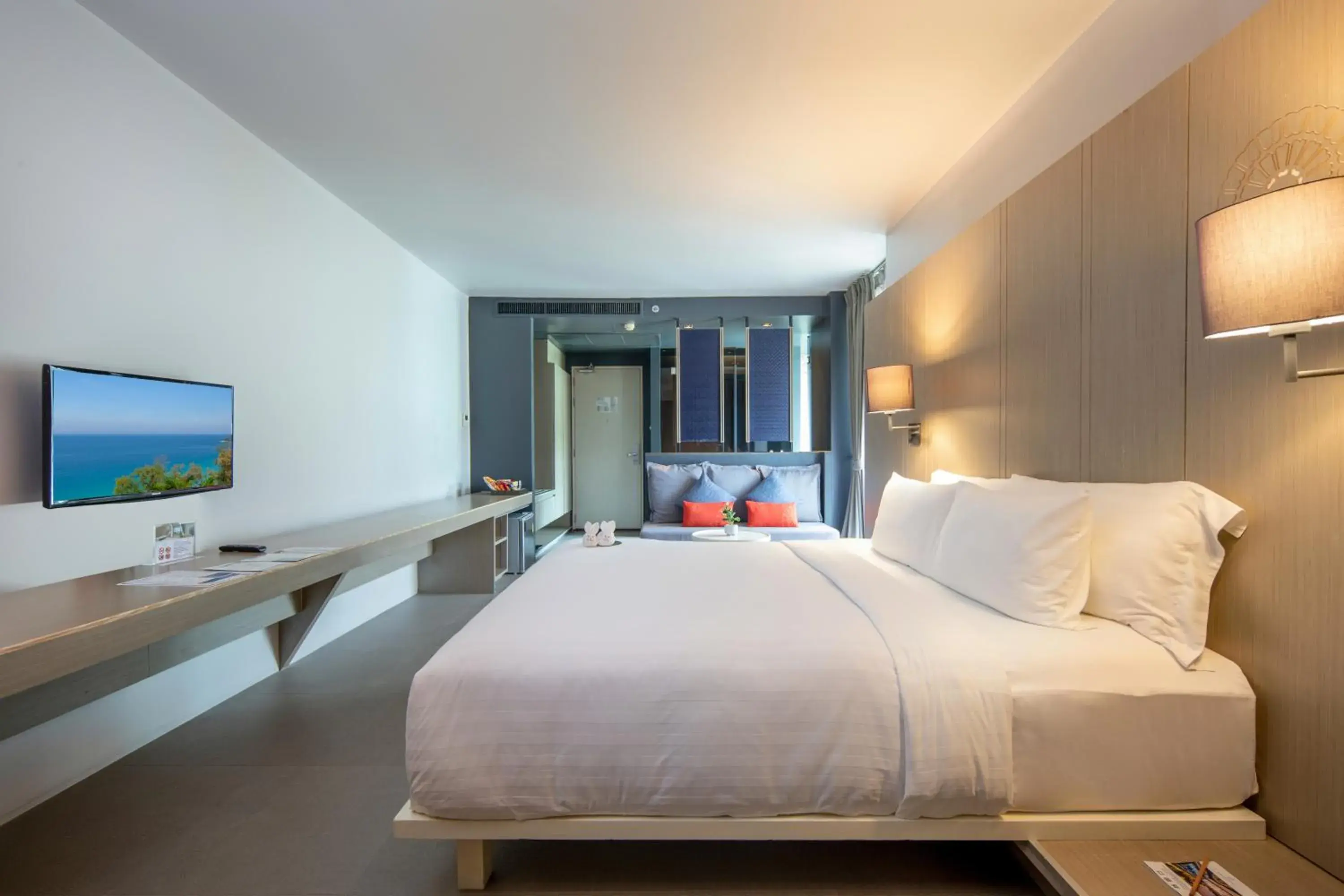 Bedroom, Bed in The Yama Hotel Phuket Bedroom, Bed in The Yama Hotel Phuket