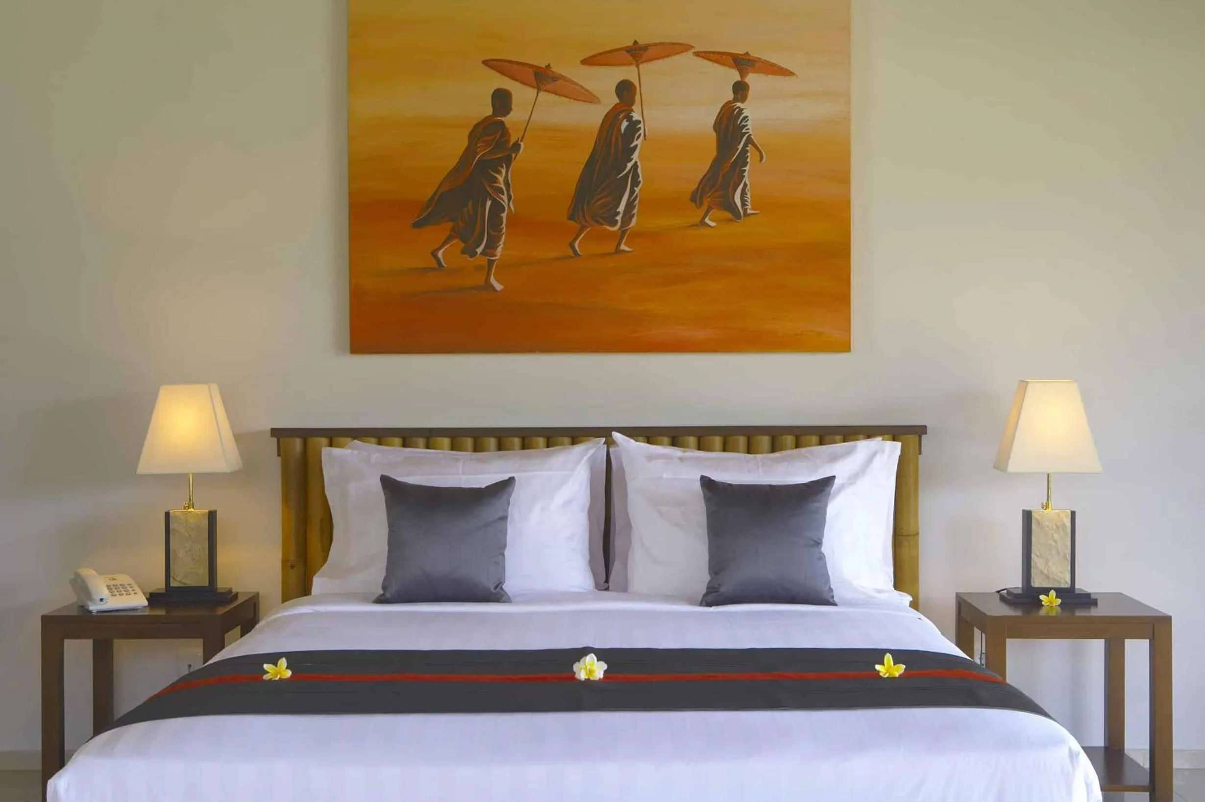 Bedroom, Bed in Siddhartha Oceanfront Resort & Spa Bali