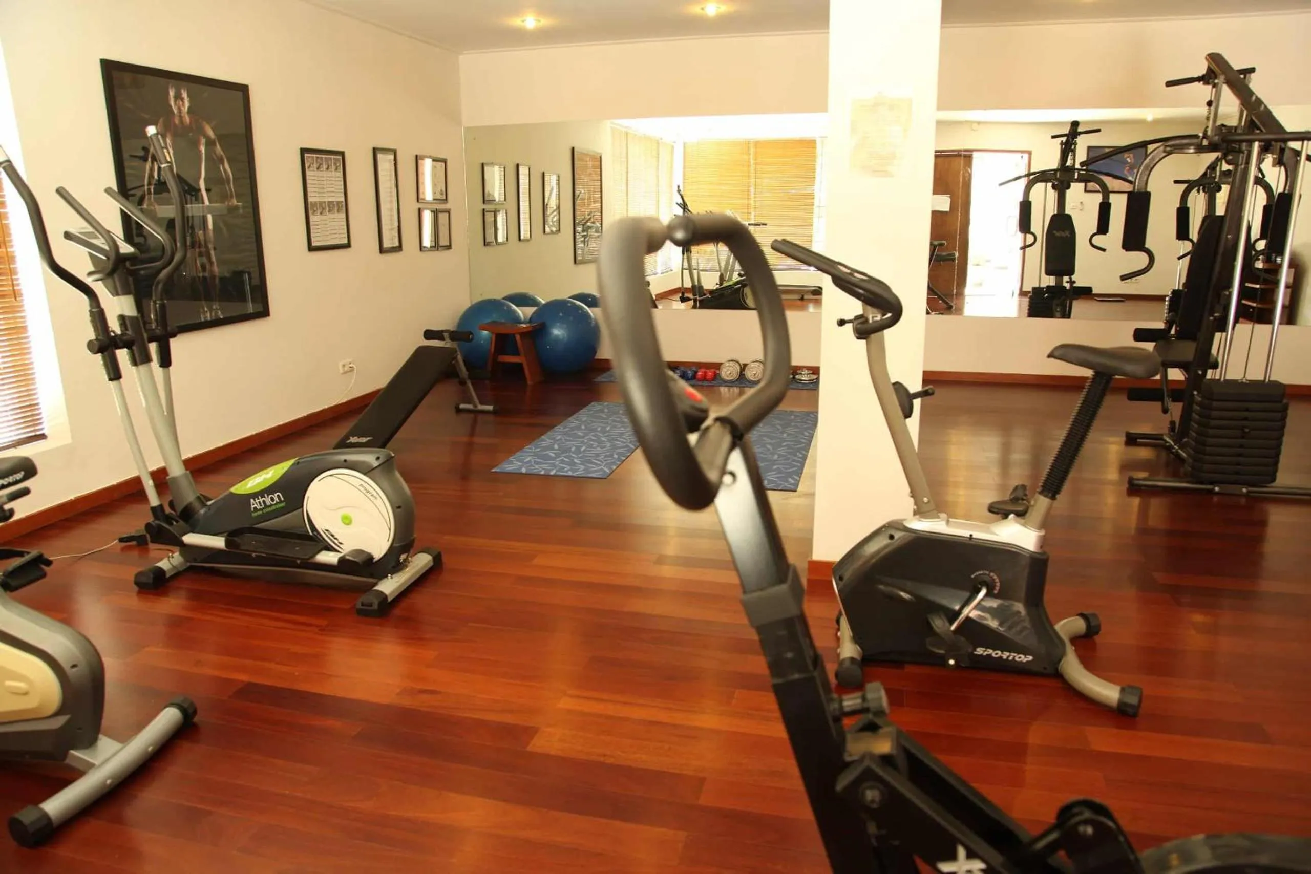 Fitness centre/facilities in Siddhartha Oceanfront Resort & Spa Bali
