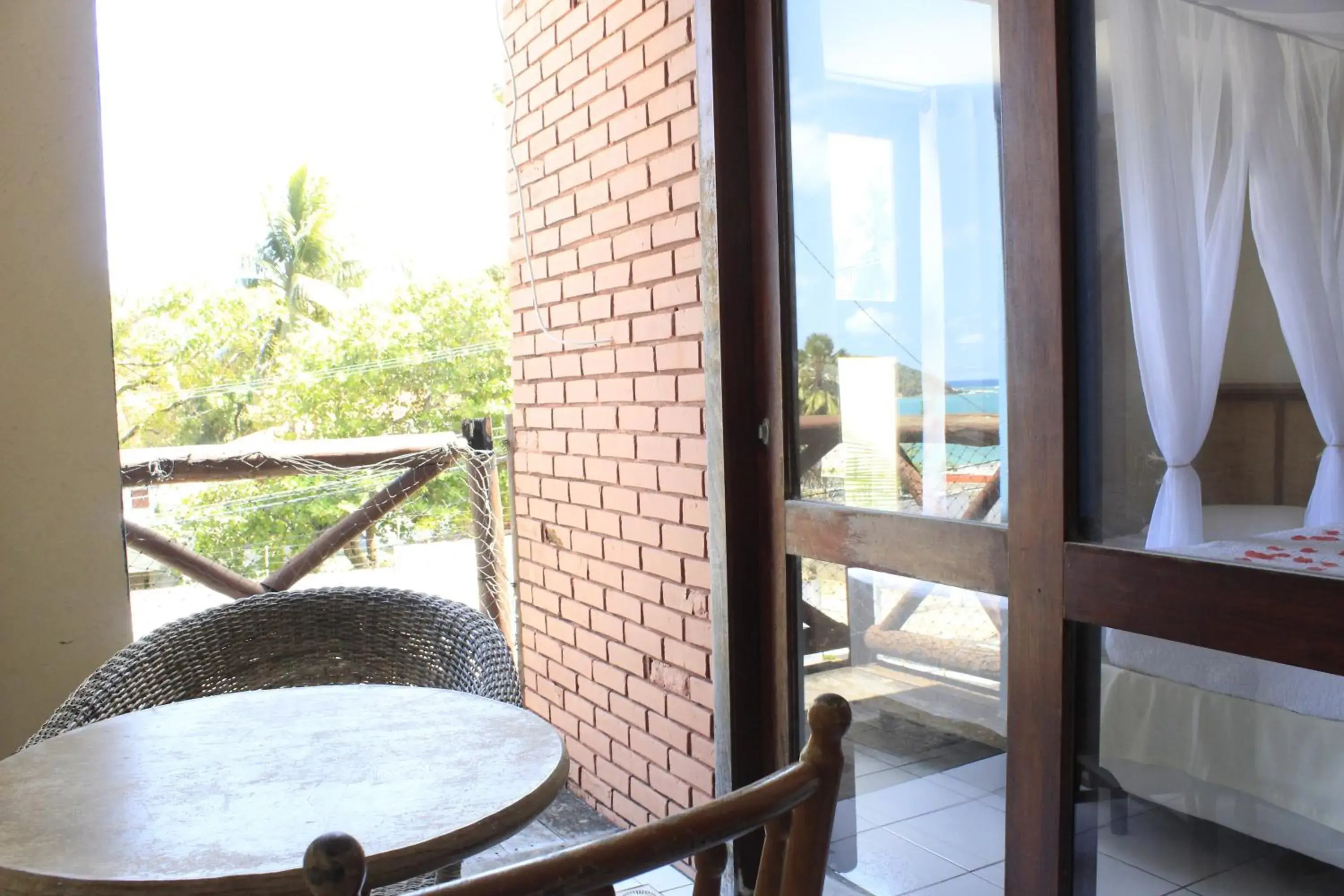 View (from property/room), Bed in Sunbrazil Hotel - Antigo Hotel Terra Brasilis View (from property/room), Bed in Sunbrazil Hotel - Antigo Hotel Terra Brasilis