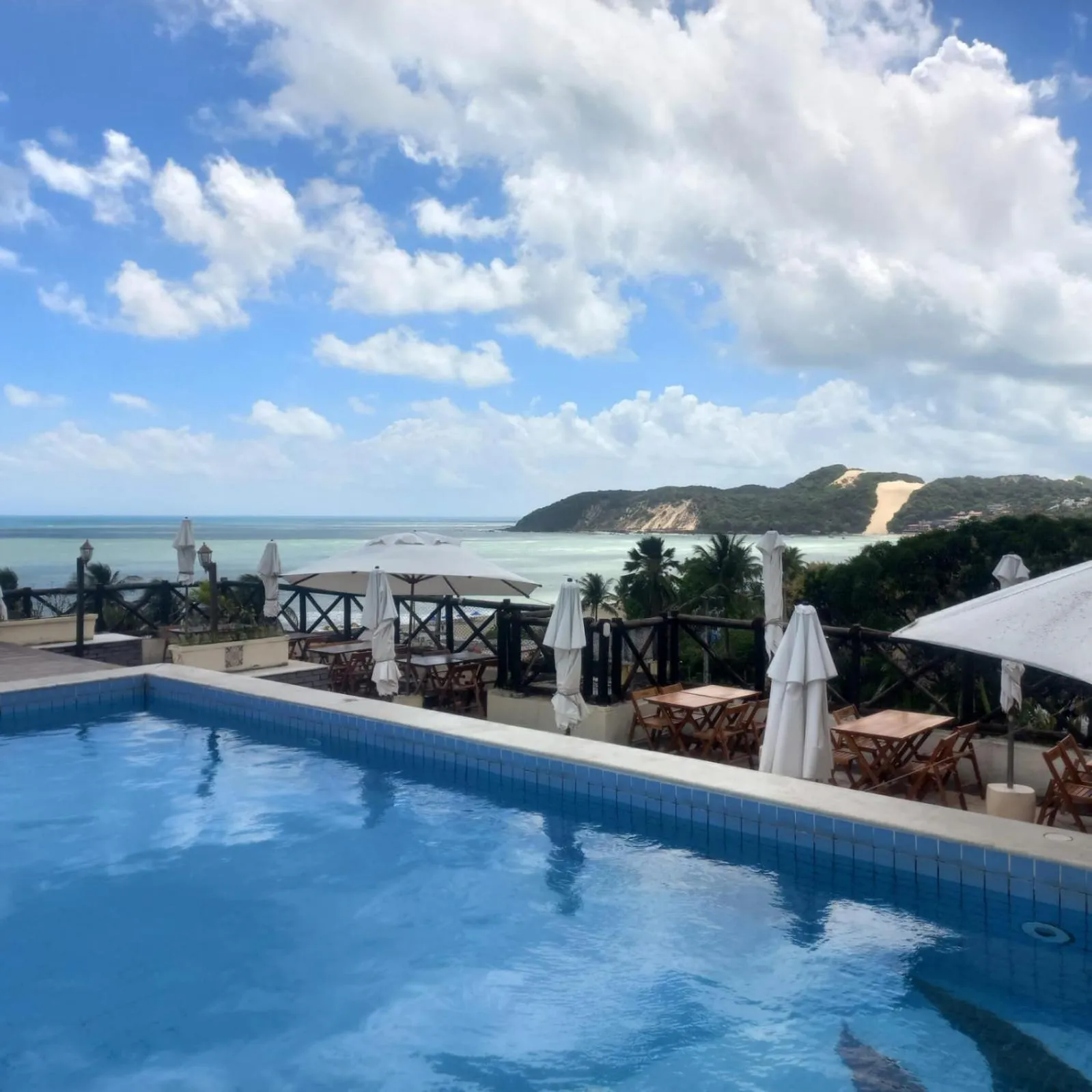 Sea view in Sunbrazil Hotel e Rooftop