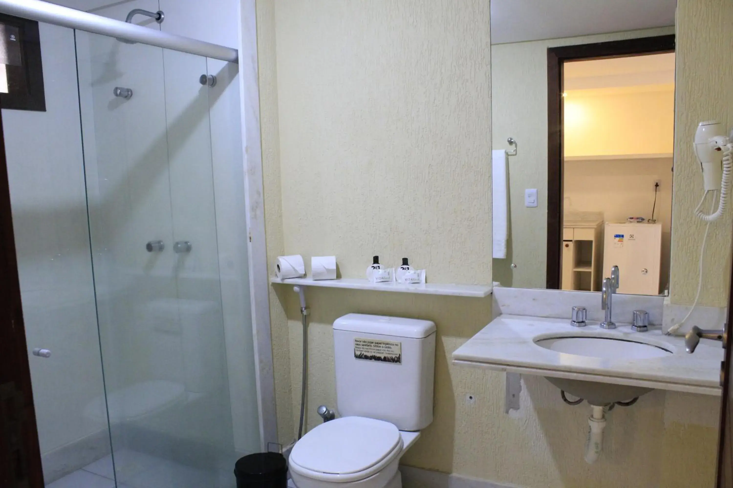 Shower in Sunbrazil Hotel - Antigo Hotel Terra Brasilis Shower in Sunbrazil Hotel - Antigo Hotel Terra Brasilis