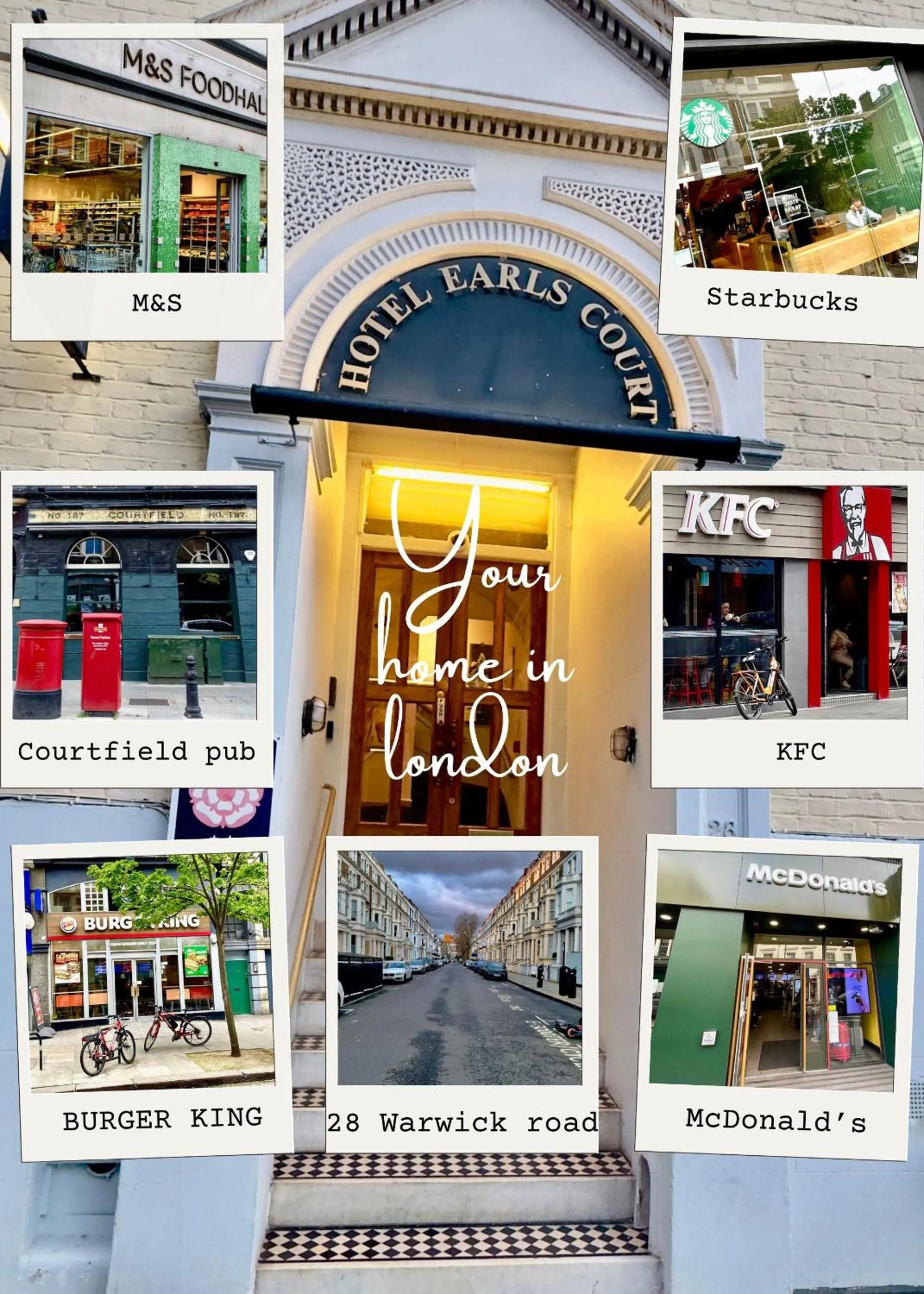 Property building in Earls Court Hotel