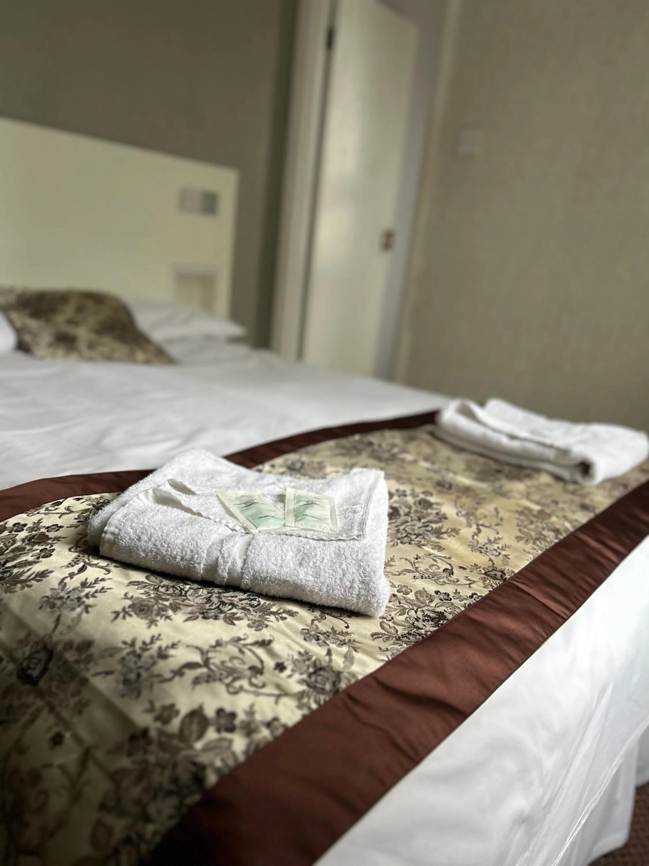 Bed in Earls Court Hotel