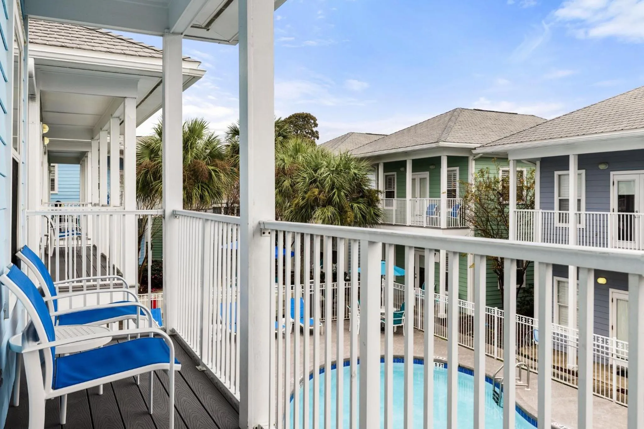 Balcony/Terrace in Club Wyndham Beach Street Cottages