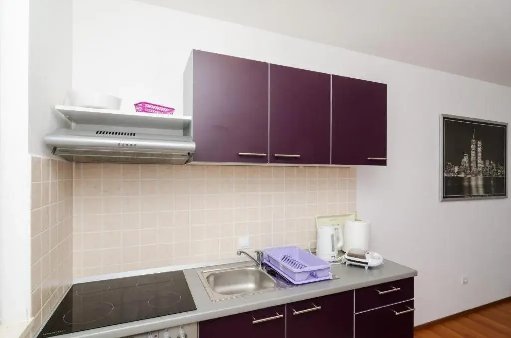 Two-Bedroom Apartment with Balcony in Apartments Ira Two-Bedroom Apartment with Balcony in Apartments Ira