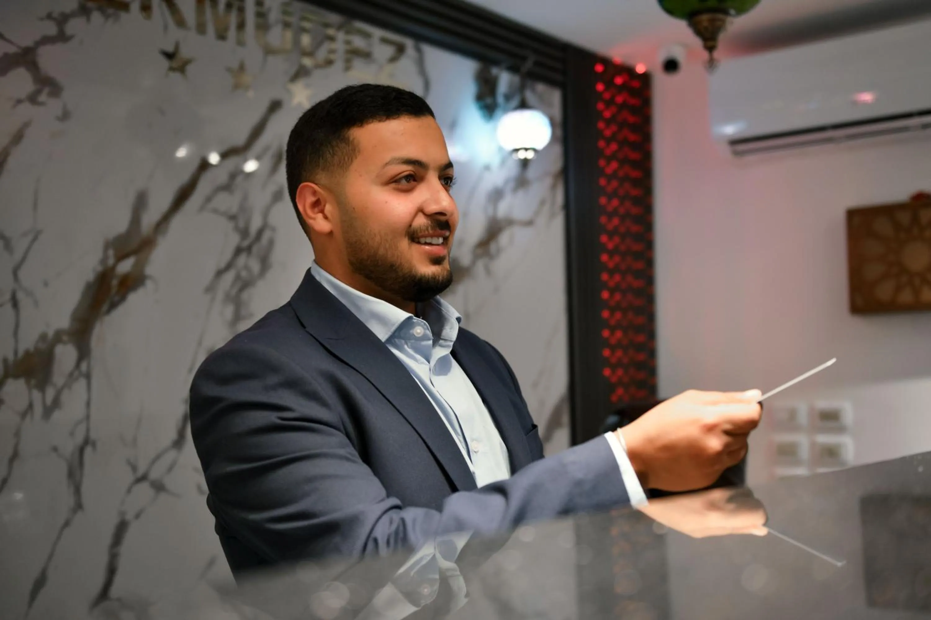 People in Petra Bermudez Hotel