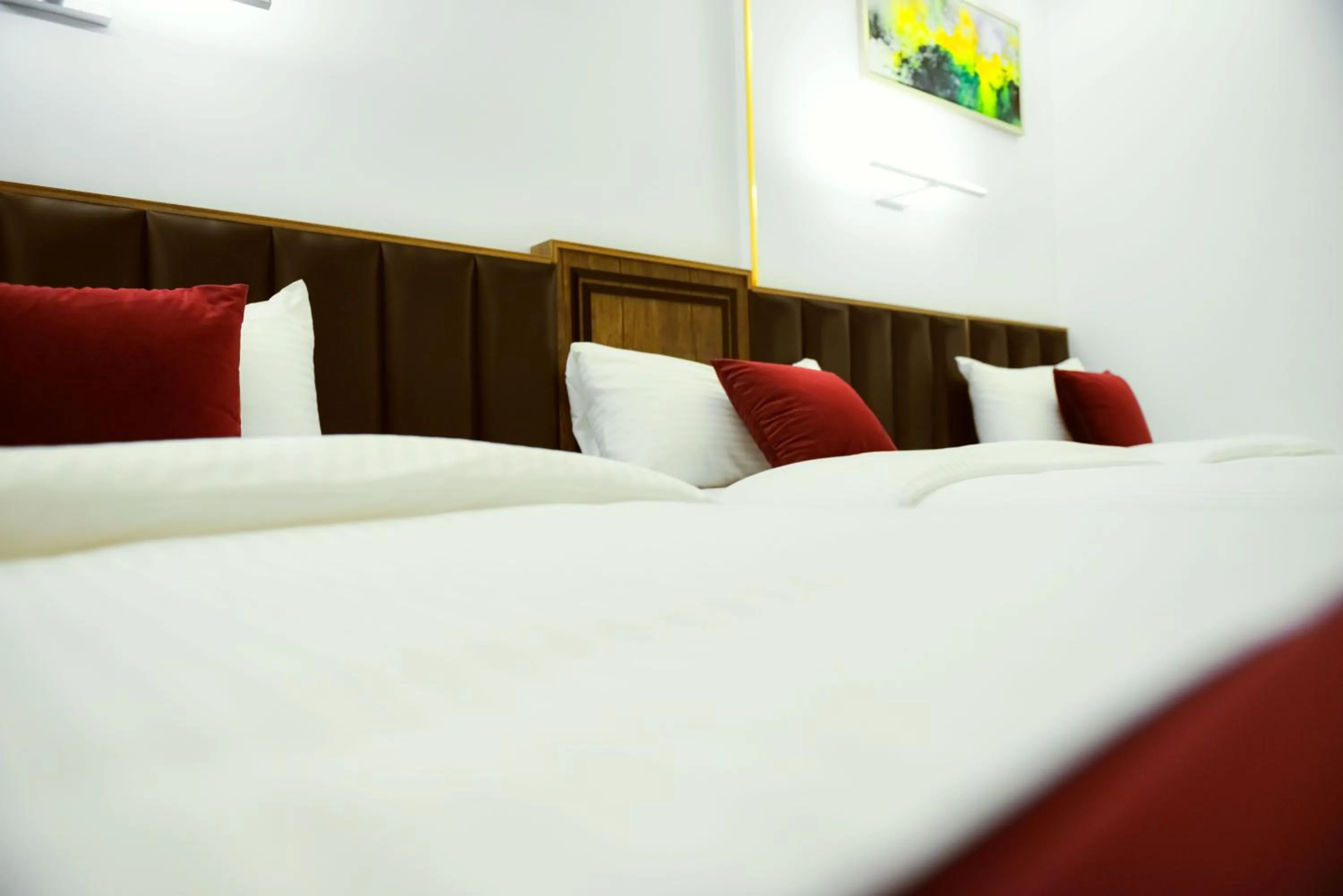 Bed in Petra Bermudez Hotel