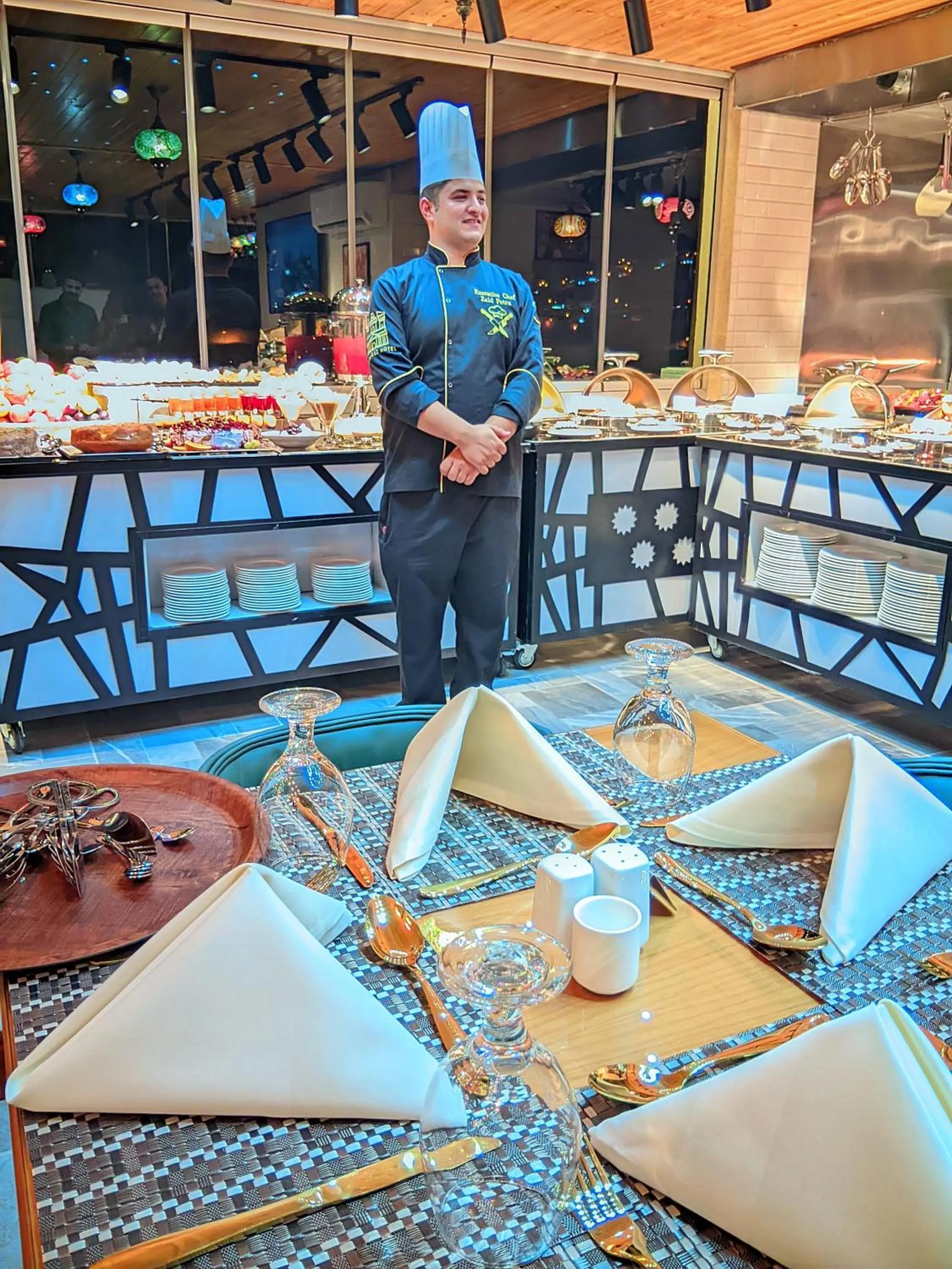 Staff in Petra Bermudez Hotel