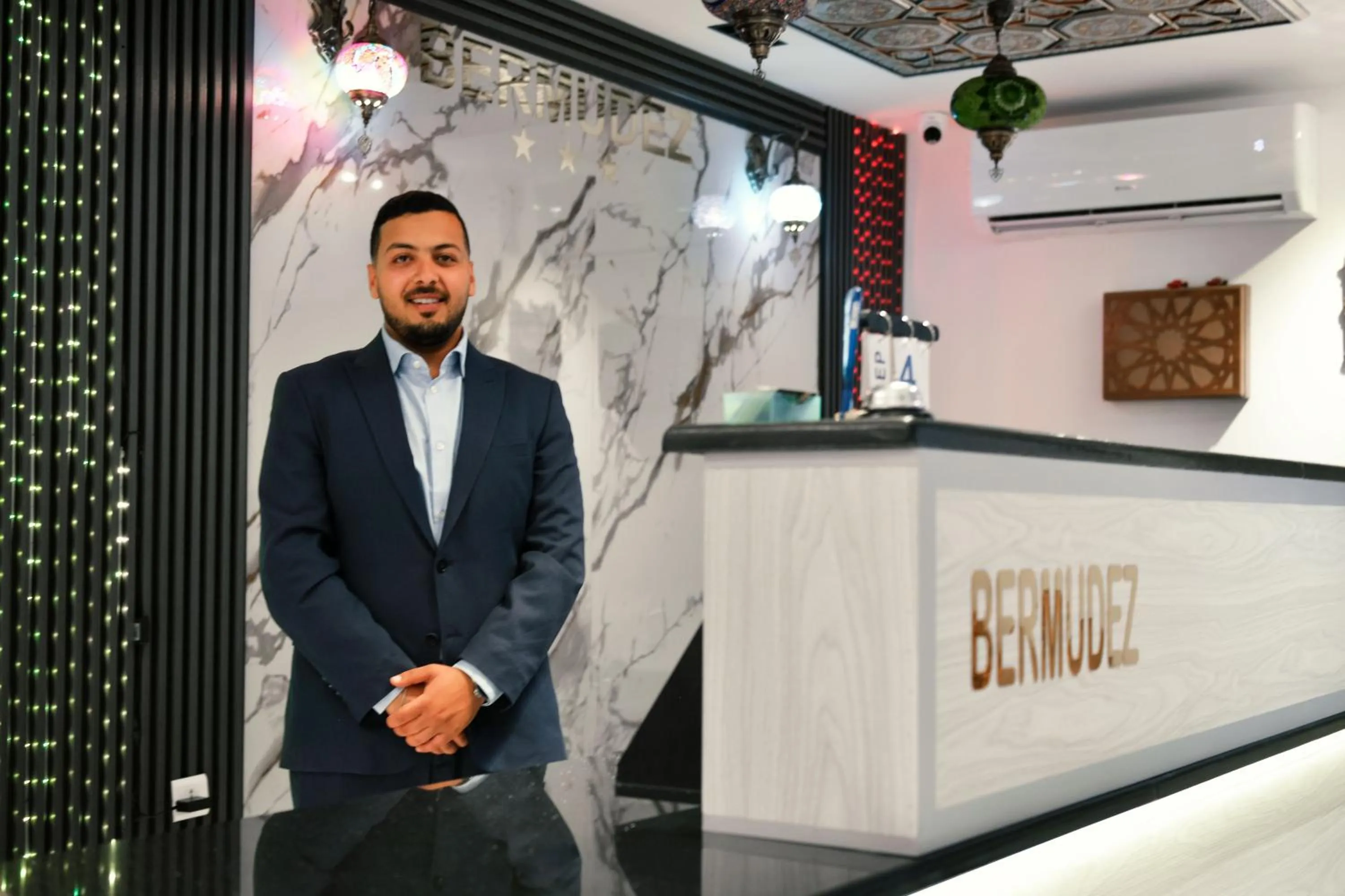 People in Petra Bermudez Hotel