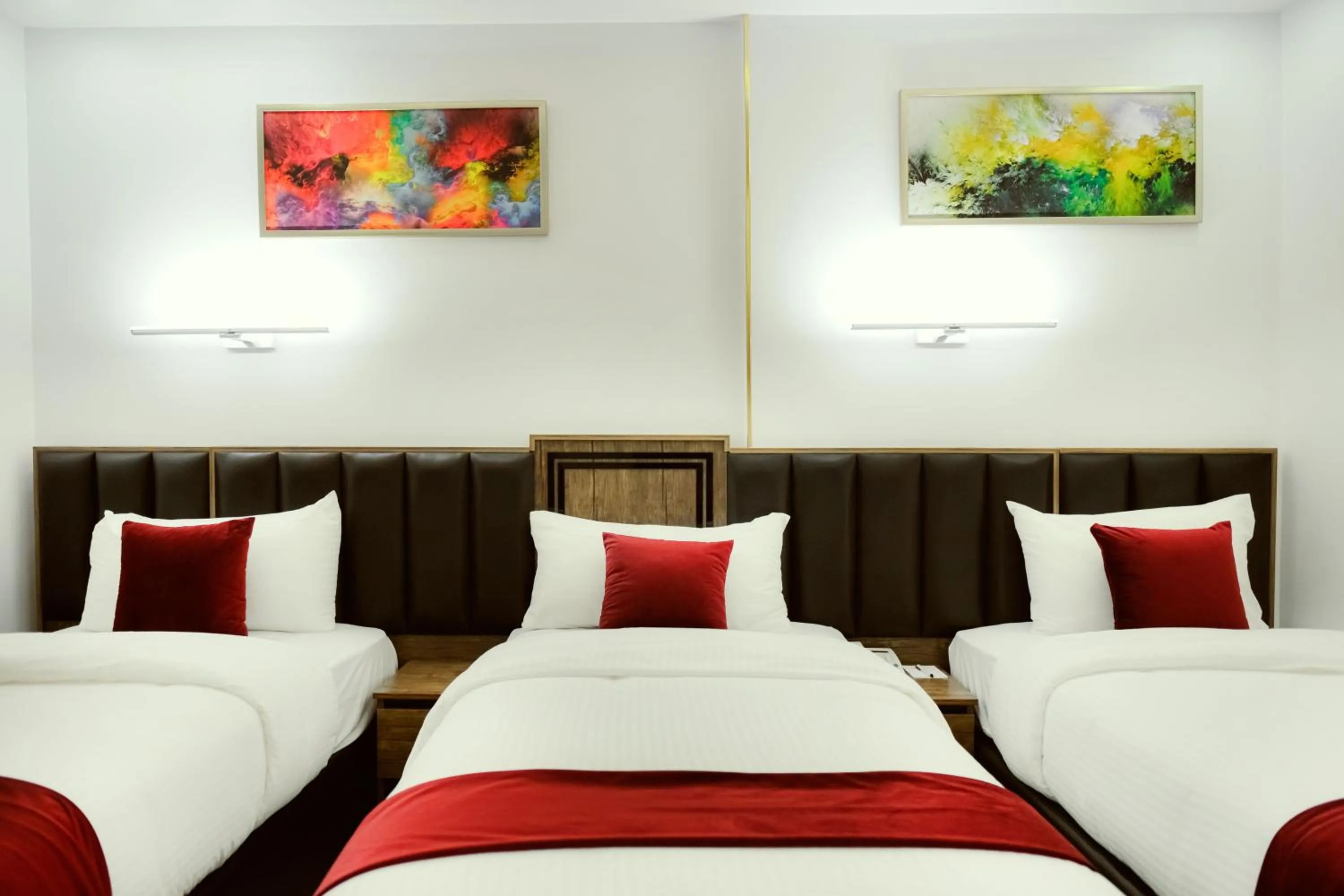 Bed in Petra Bermudez Hotel