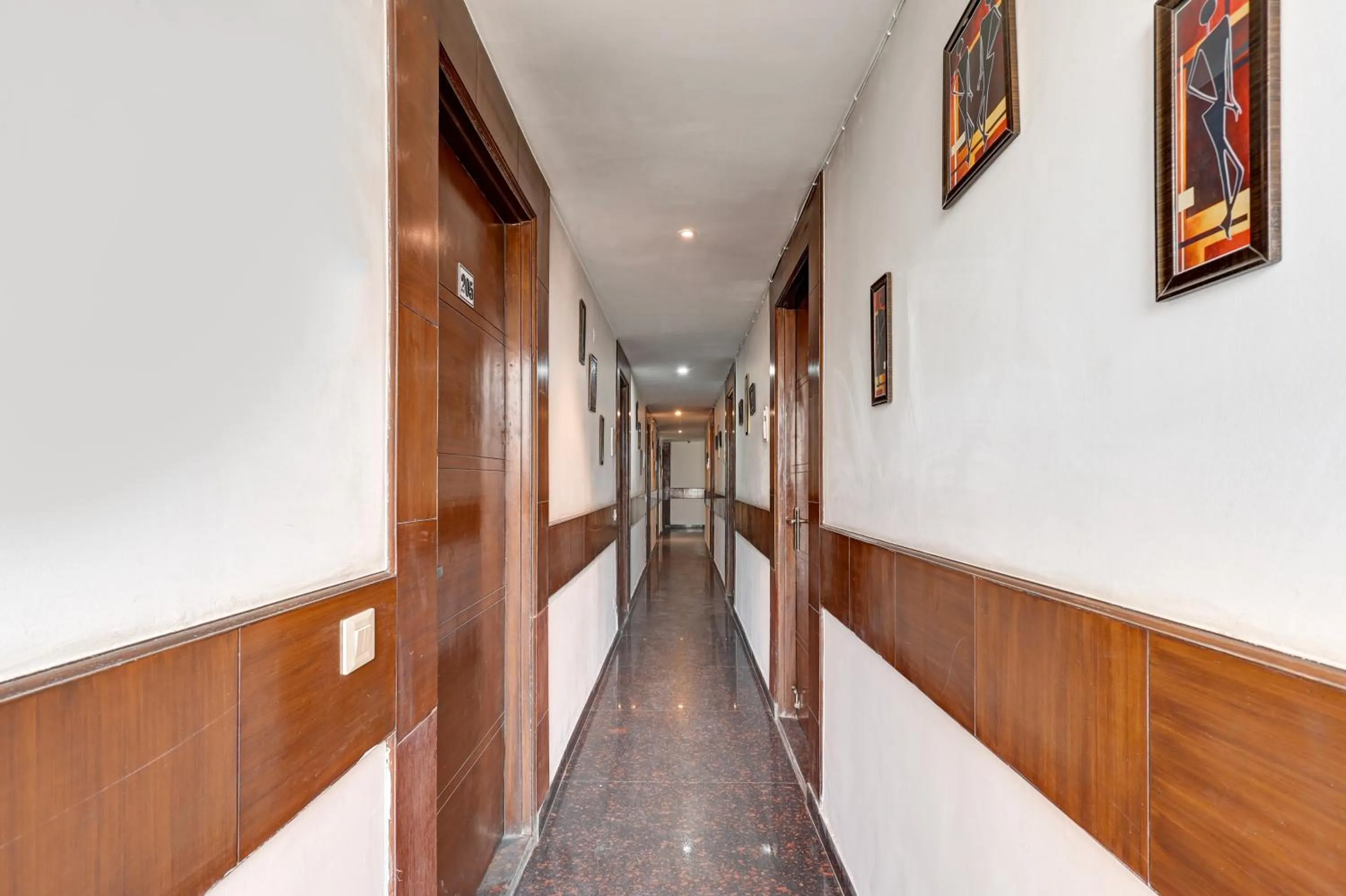 Lobby or reception in Mauryan Elite Hotel Qutab Minar Metro Station