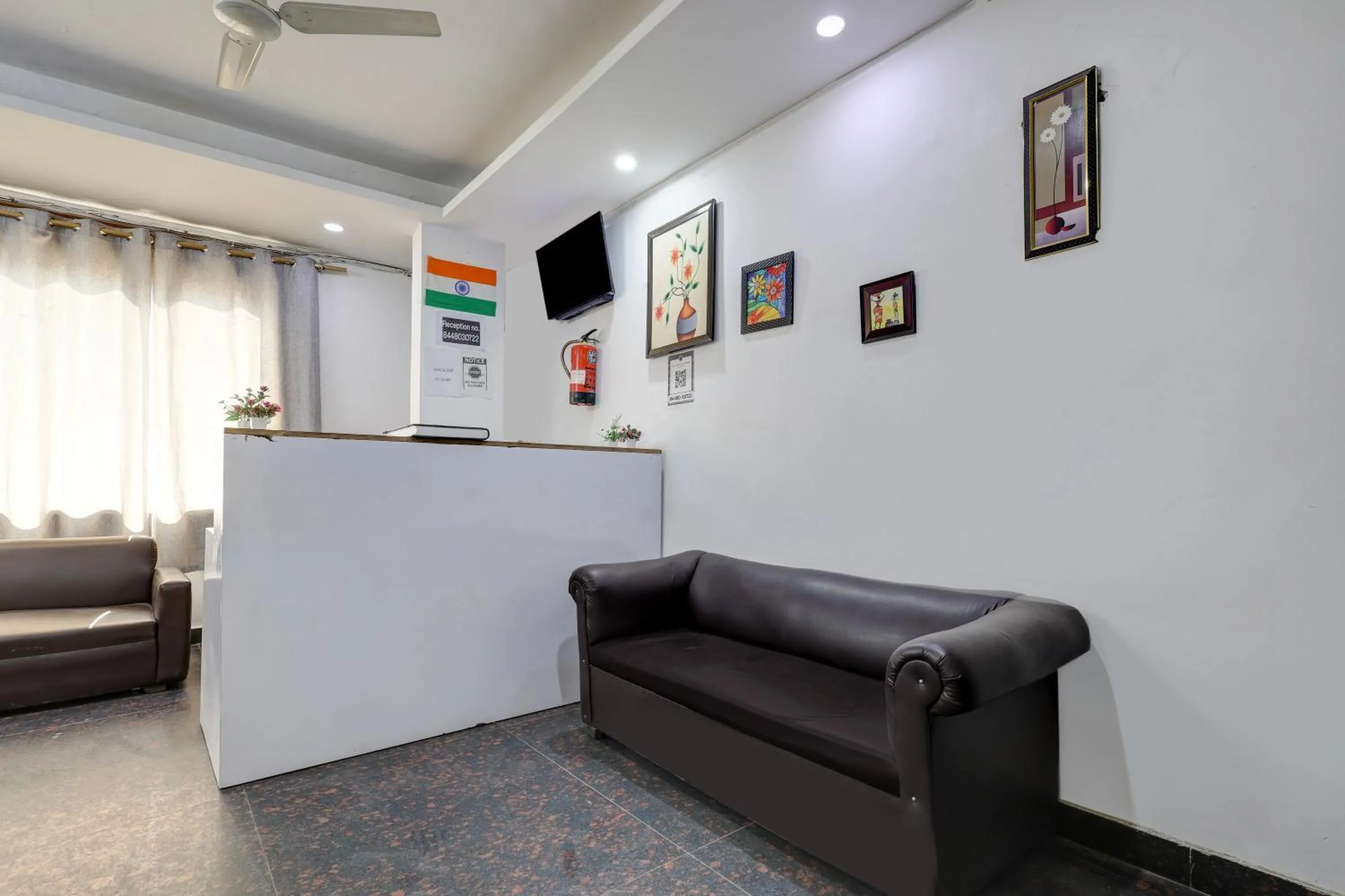 Lobby or reception in Mauryan Elite Hotel Qutab Minar Metro Station