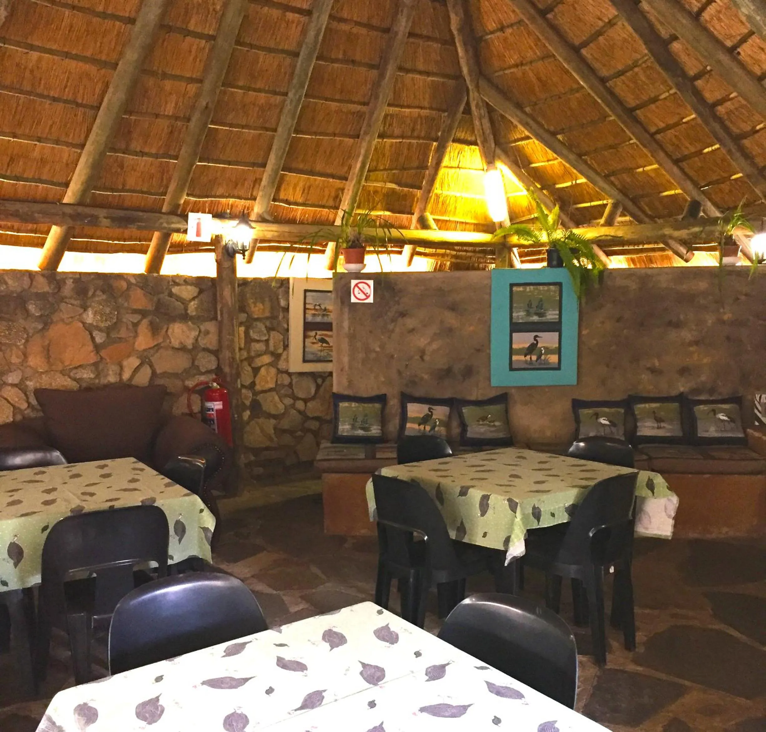 Communal lounge/ TV room in Sheba Rock Guesthouse