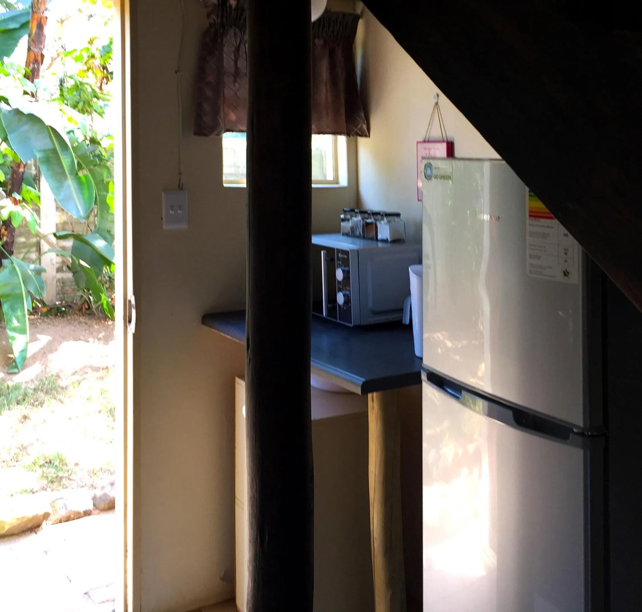 Kitchen or kitchenette in Sheba Rock Guesthouse