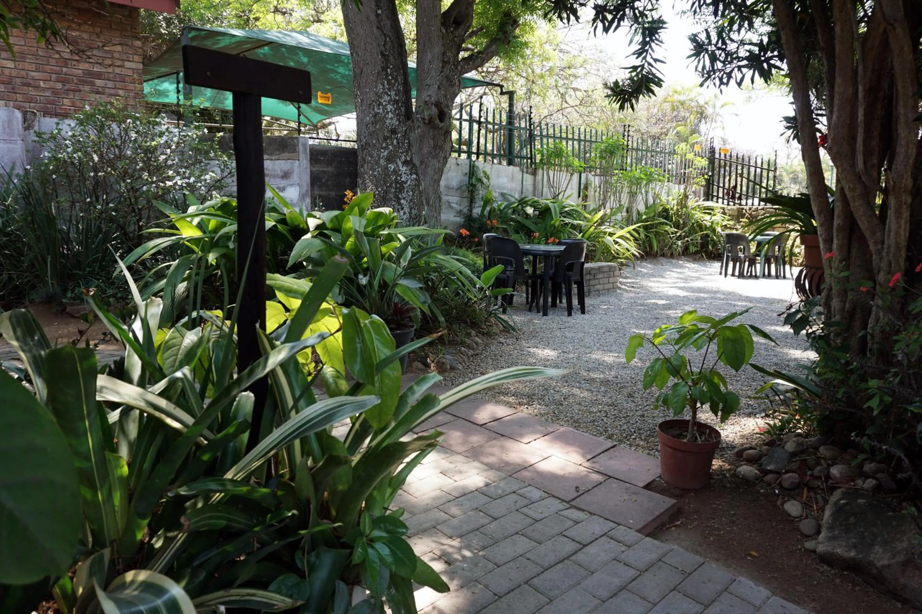Patio in Sheba Rock Guesthouse