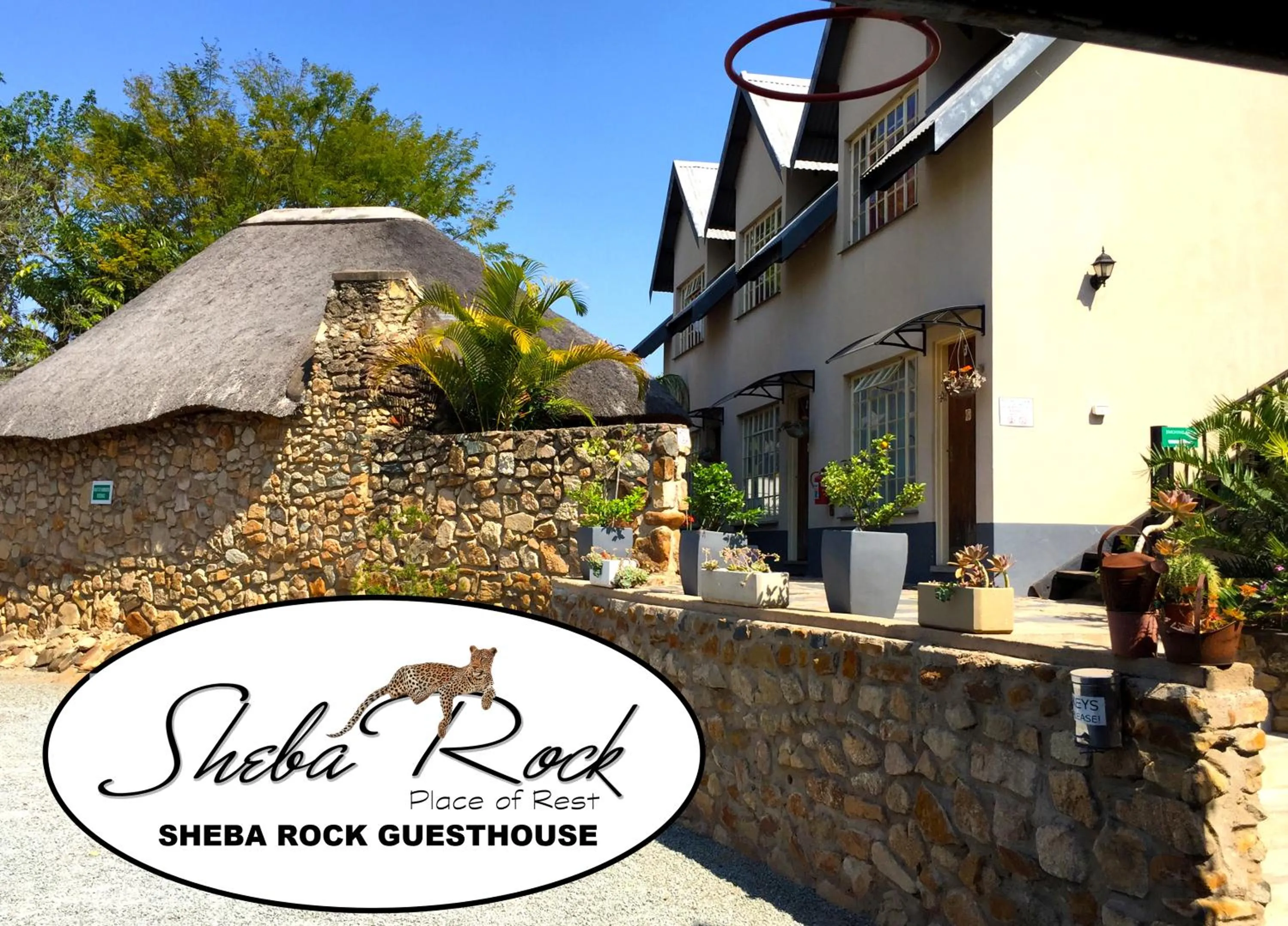 Property building in Sheba Rock Guesthouse