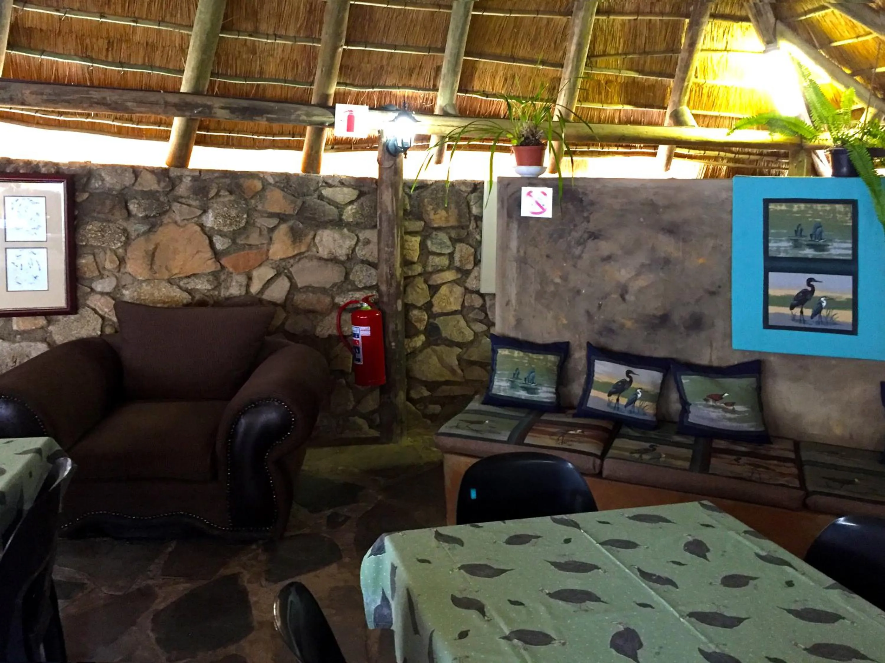 Communal lounge/ TV room in Sheba Rock Guesthouse
