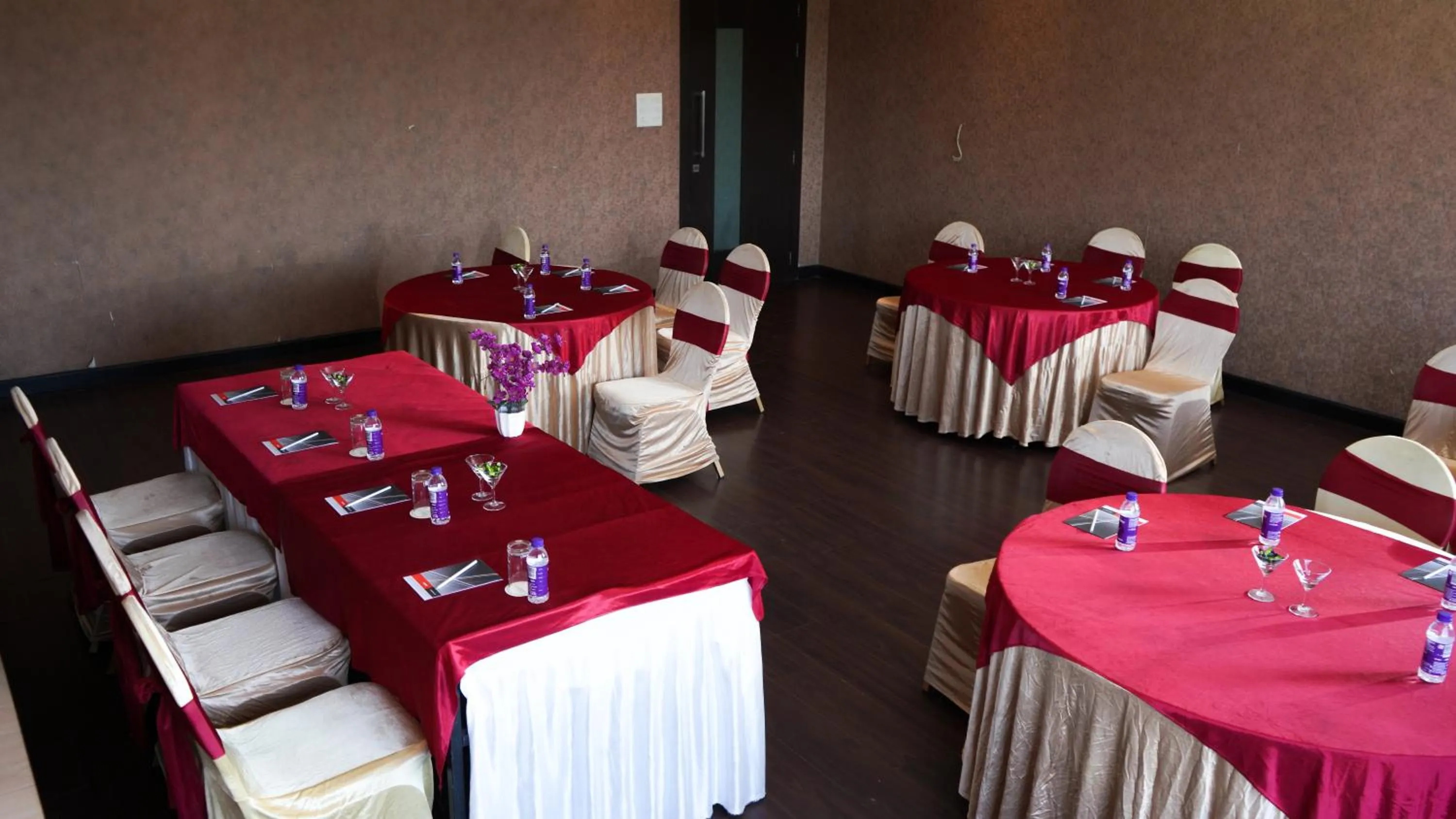 Dining area in The Greenwood, Tezpur