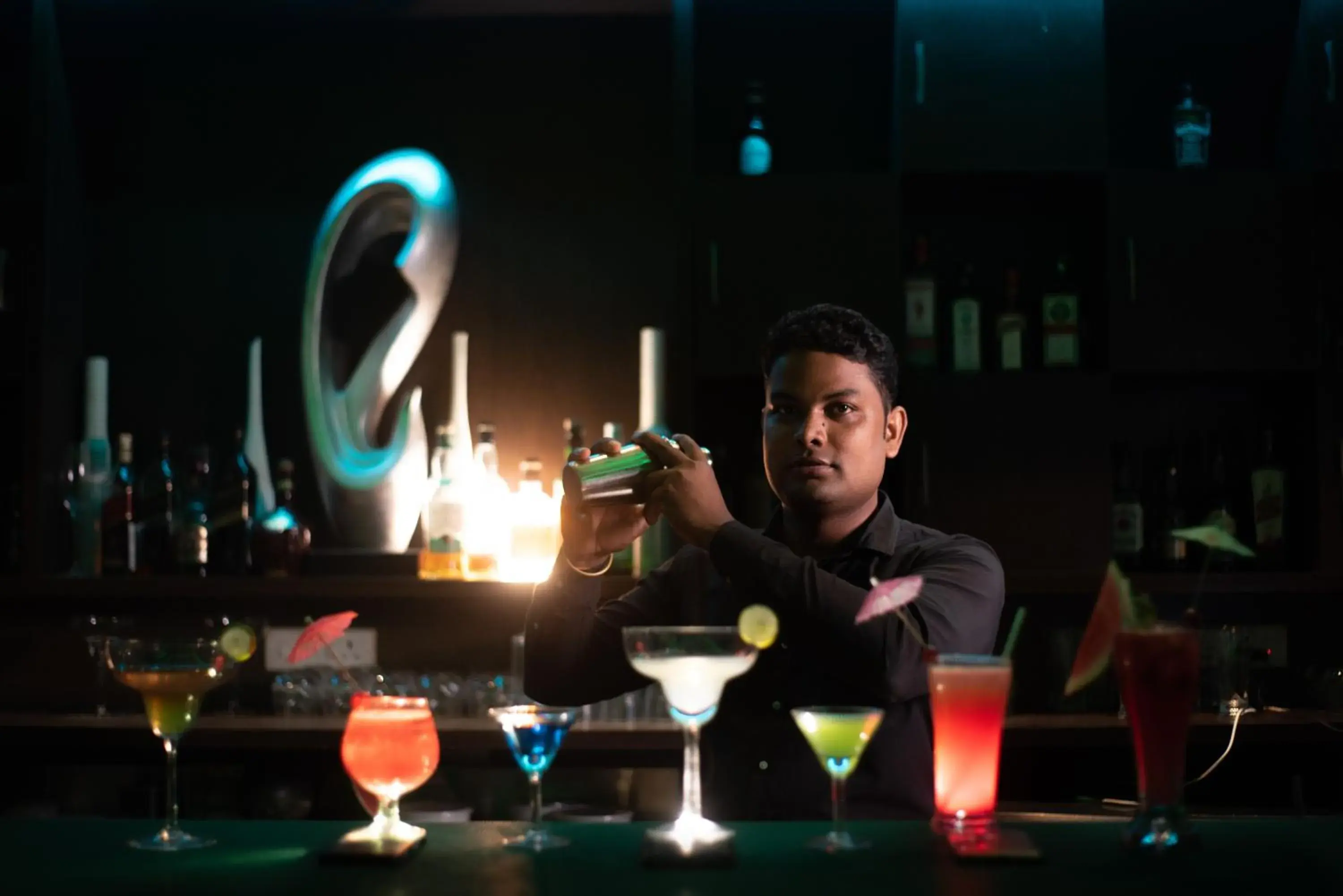 Lounge or bar in The Greenwood, Tezpur Lounge or bar in The Greenwood, Tezpur