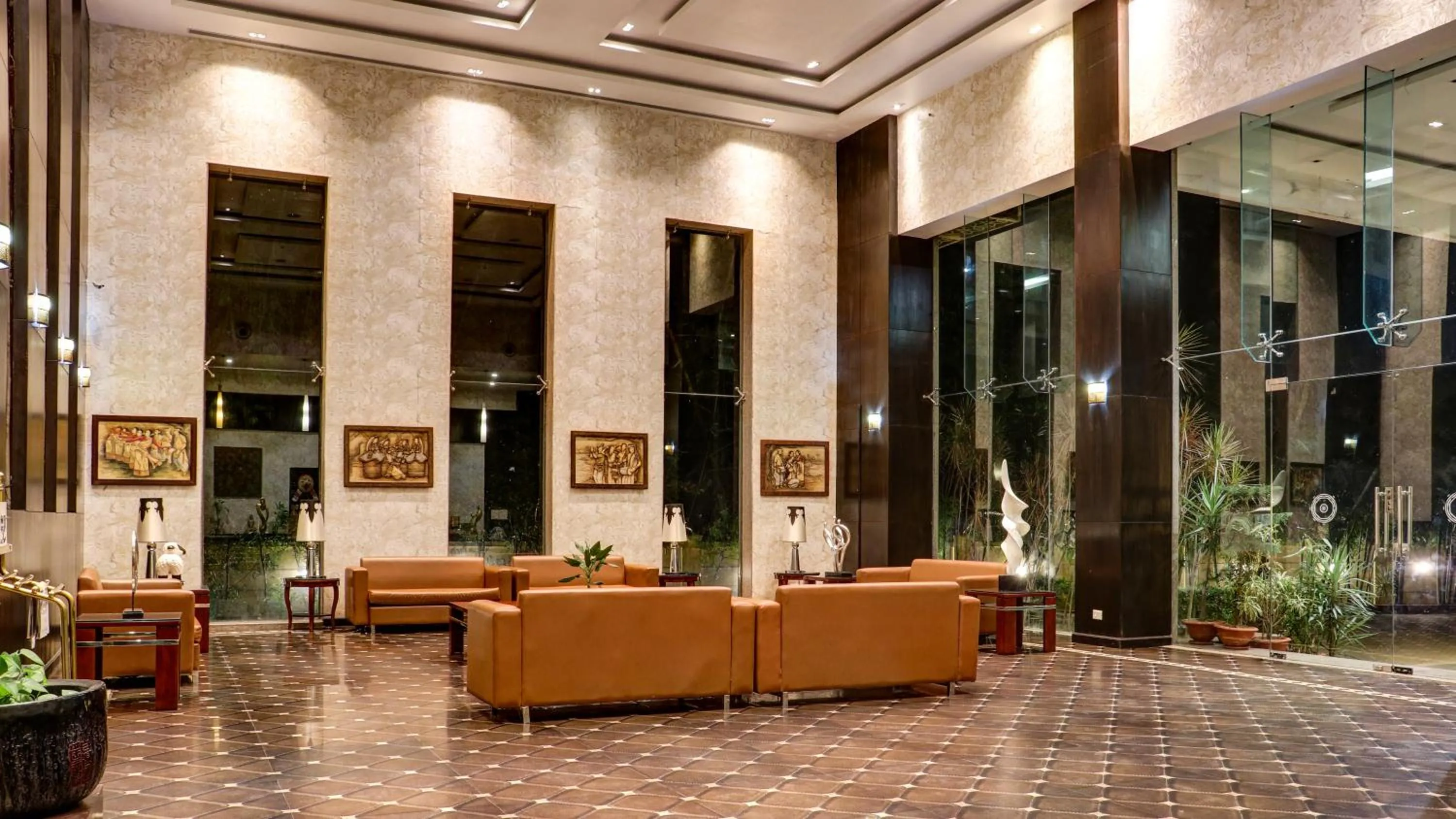 Lobby or reception in The Greenwood, Tezpur