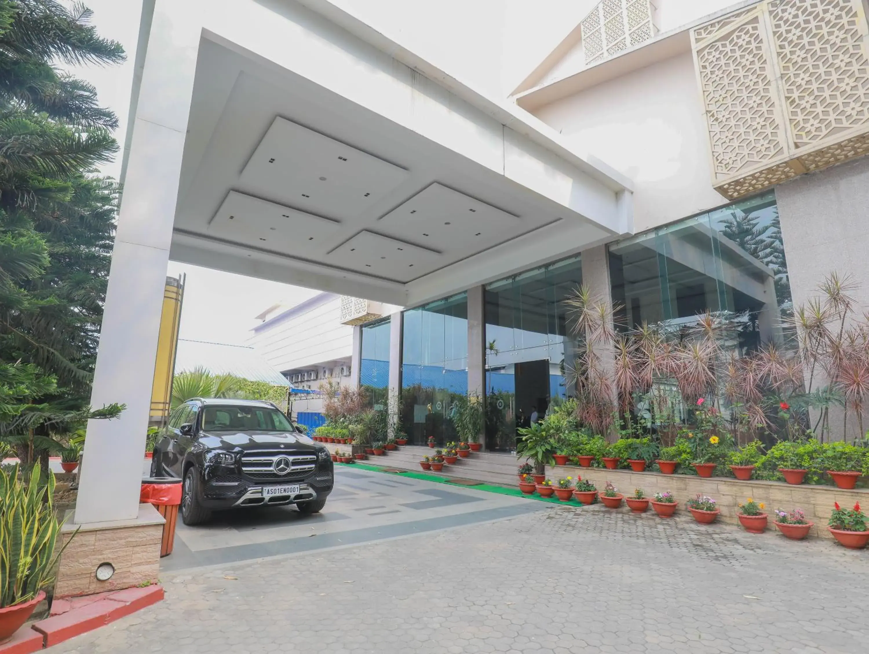 Facade/entrance in The Greenwood, Tezpur Facade/entrance in The Greenwood, Tezpur
