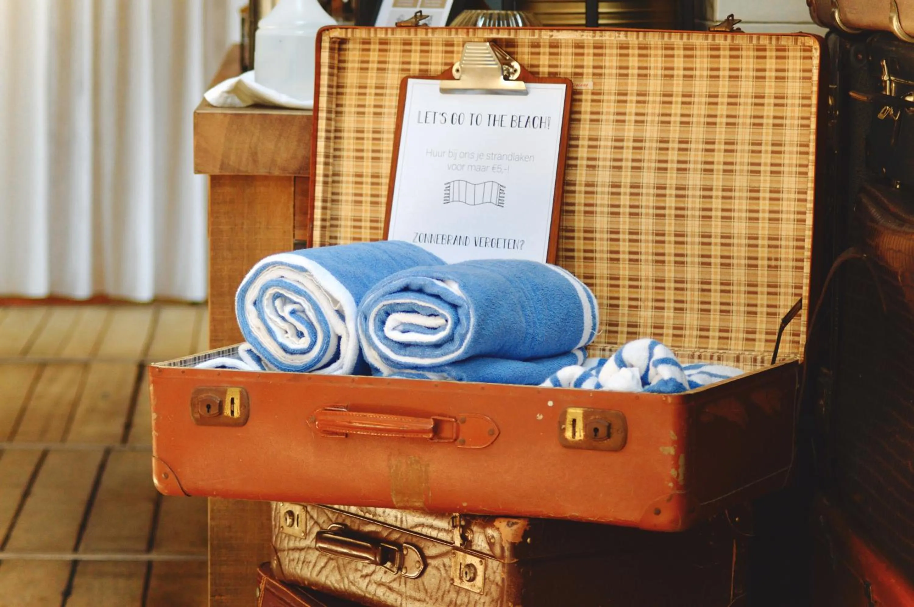 towels in Van Heeckeren Hotel