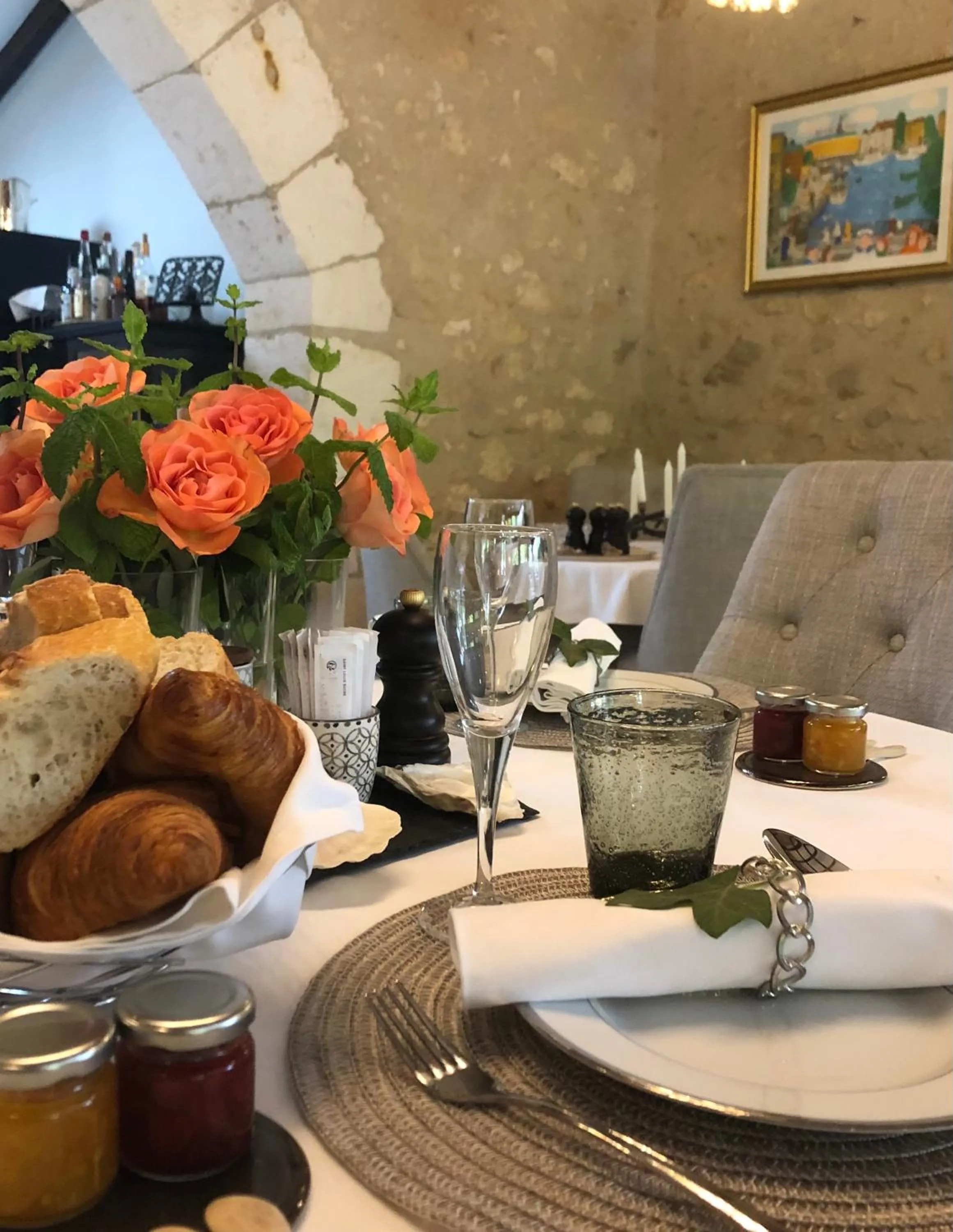 Breakfast in La Libertie