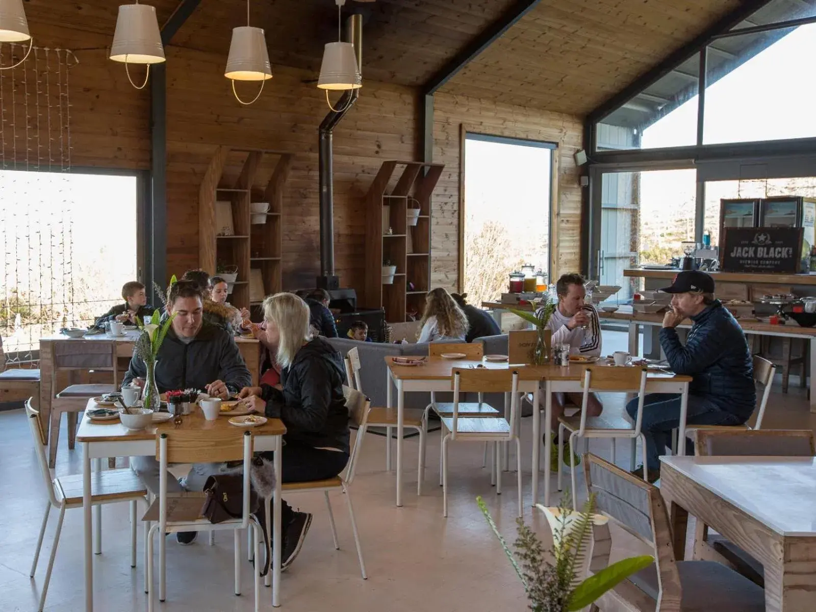 Dining area in Old Mac Daddy Dining area in Old Mac Daddy