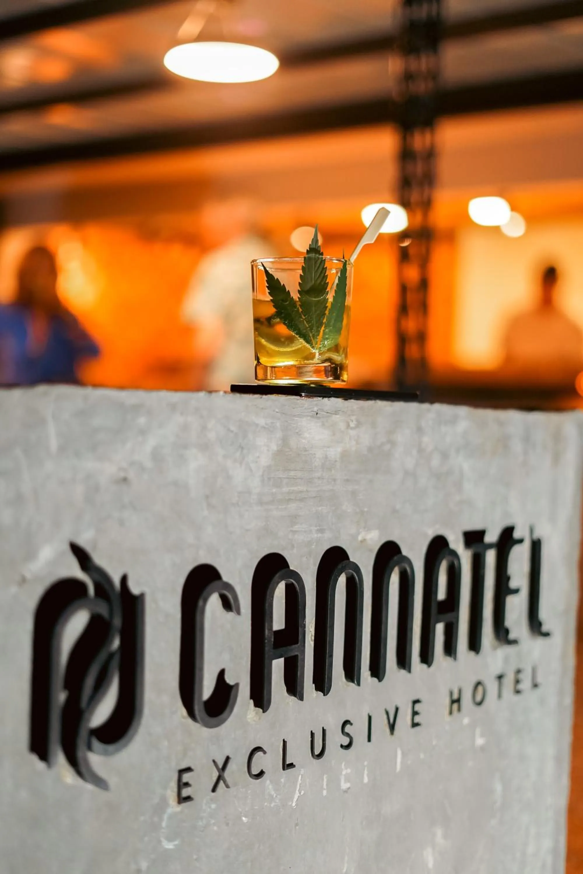 Property logo or sign in Cannatel Exclusive Hotel