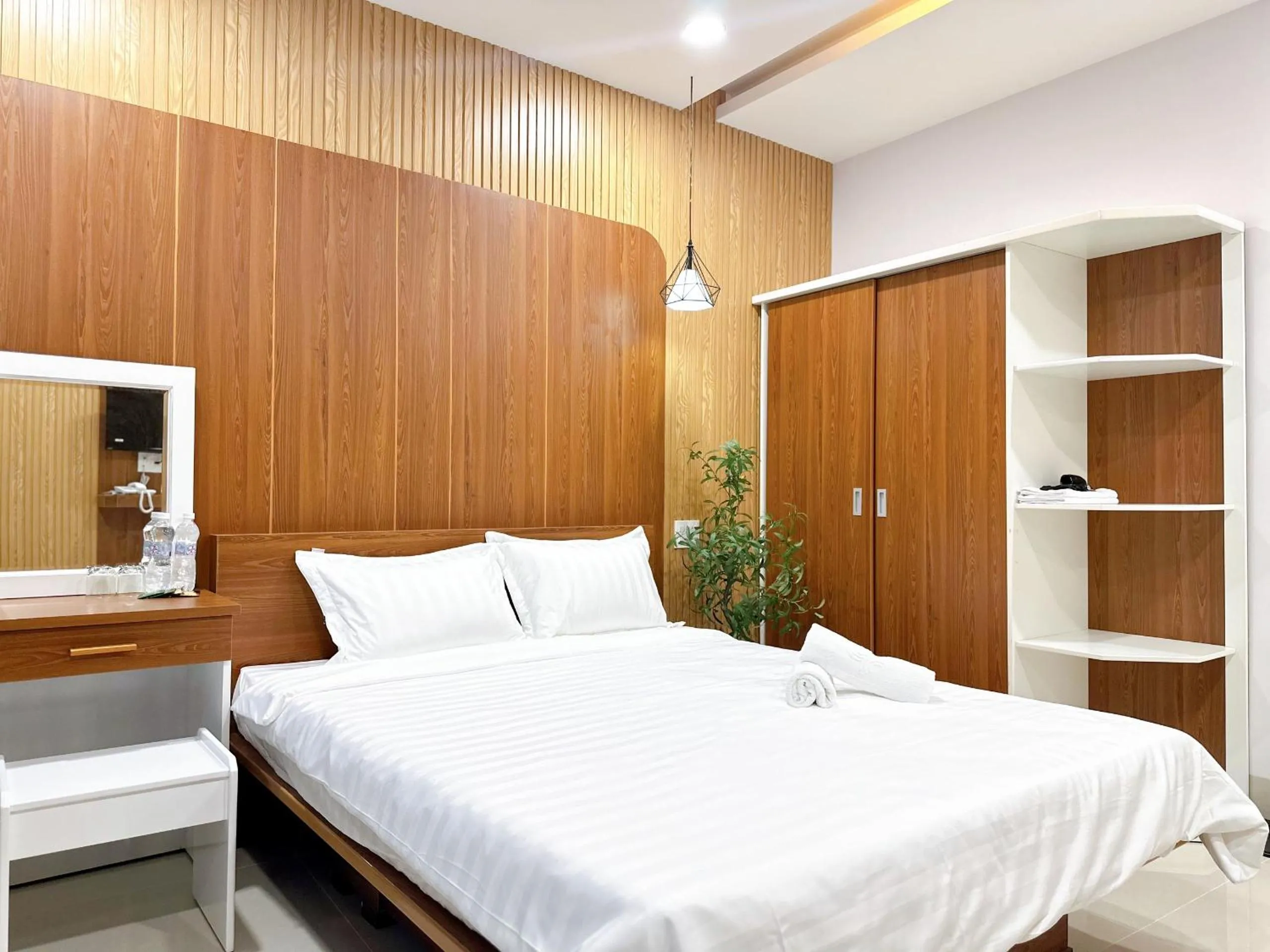 Bed in Milanesa Hotel and Apartment