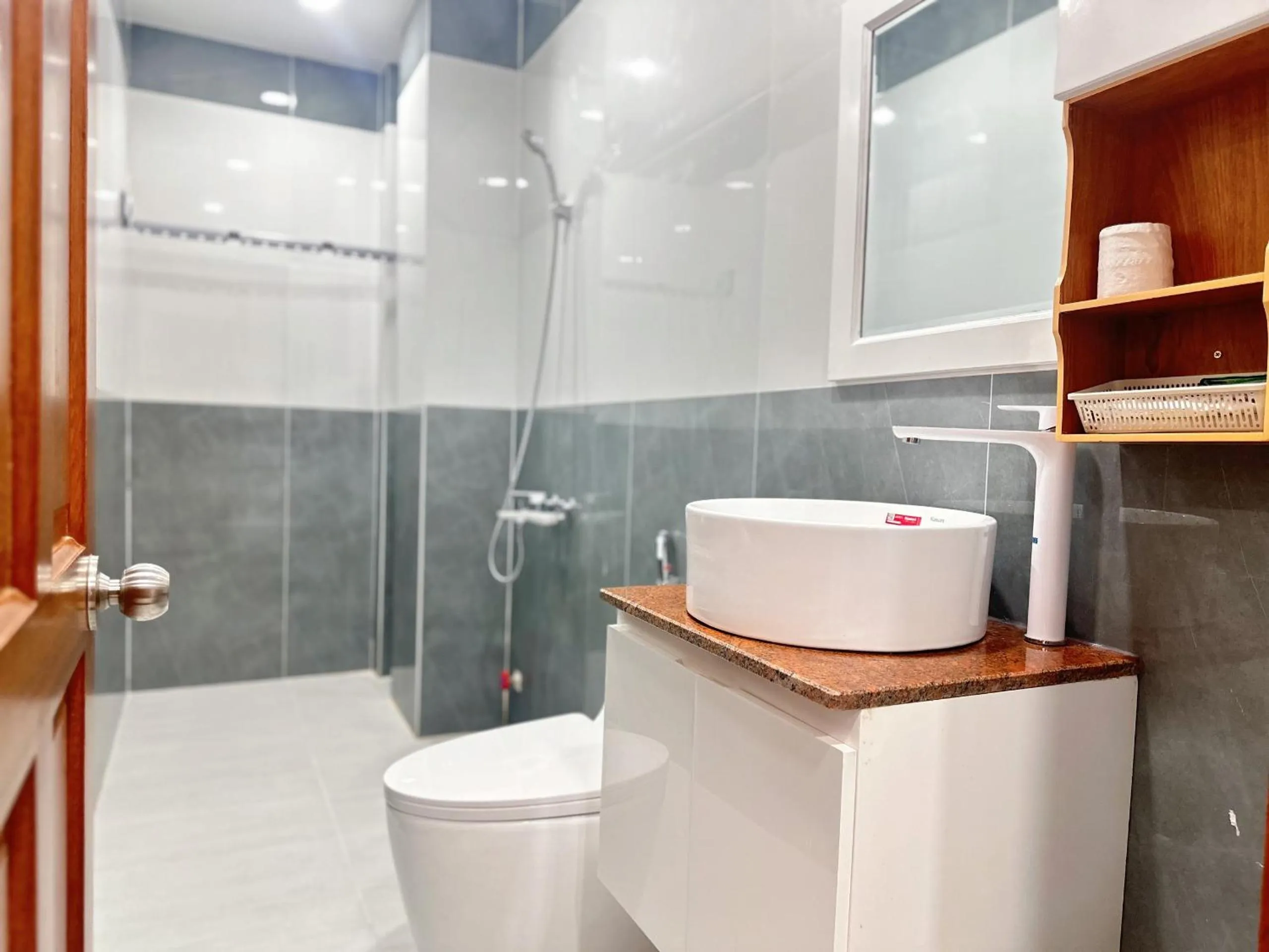 Toilet in Milanesa Hotel and Apartment